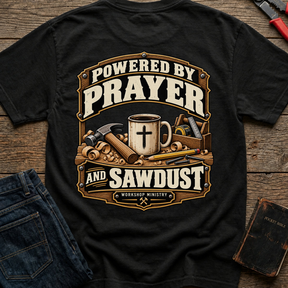 Prayer and Sawdust T-Shirt