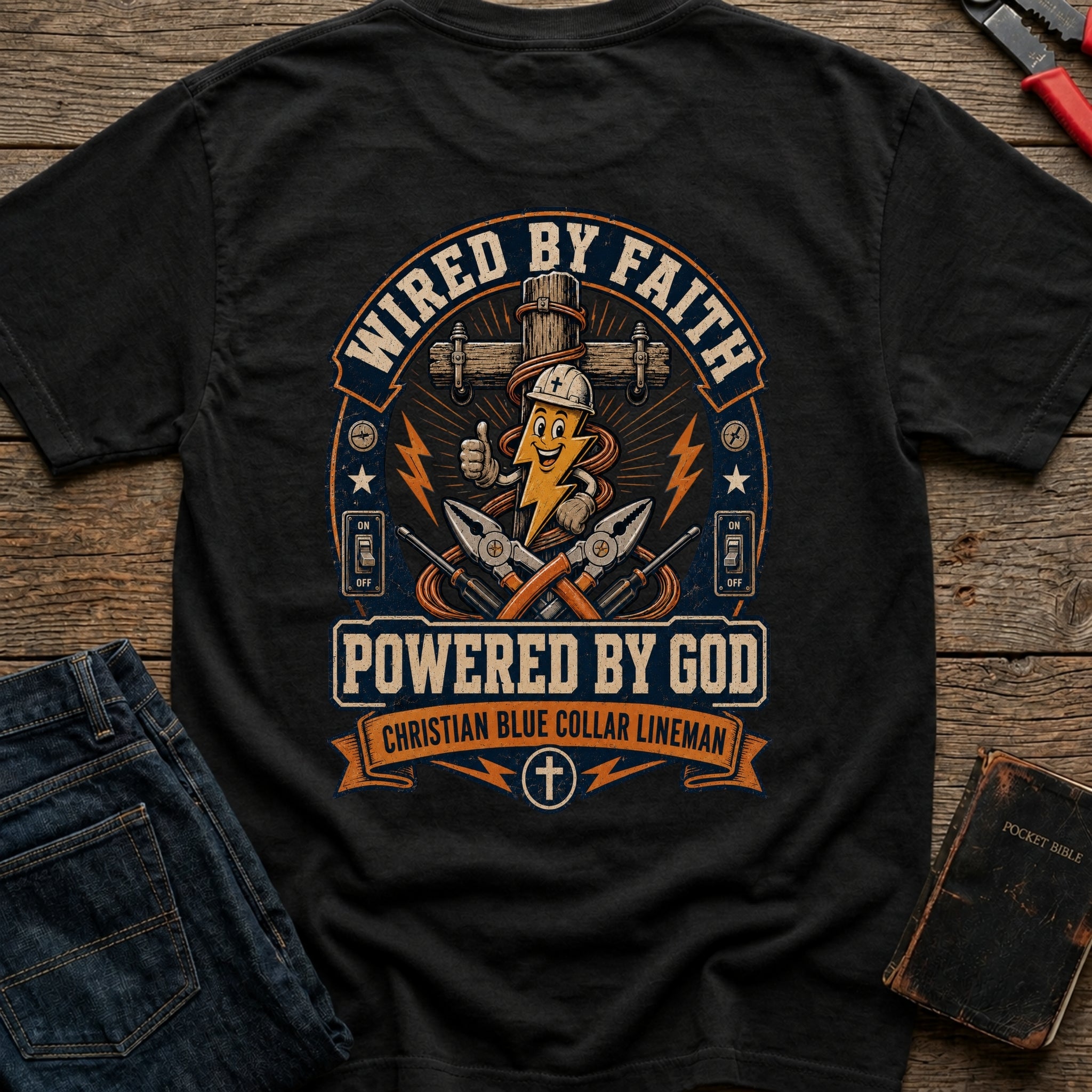Powered By God T-Shirt