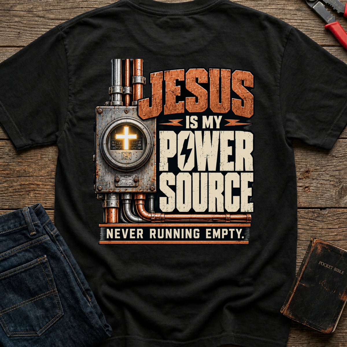 Jesus My Power Source T-Shirt