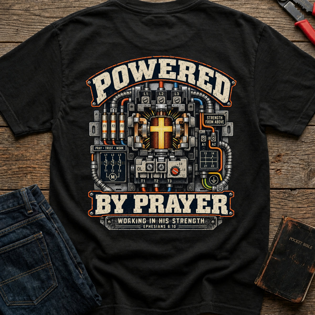 Powered By Prayer T-Shirt