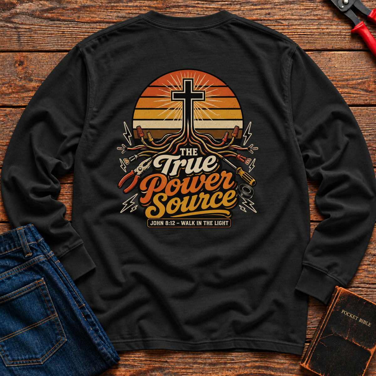 True Power Source Long Sleeve T-Shirt