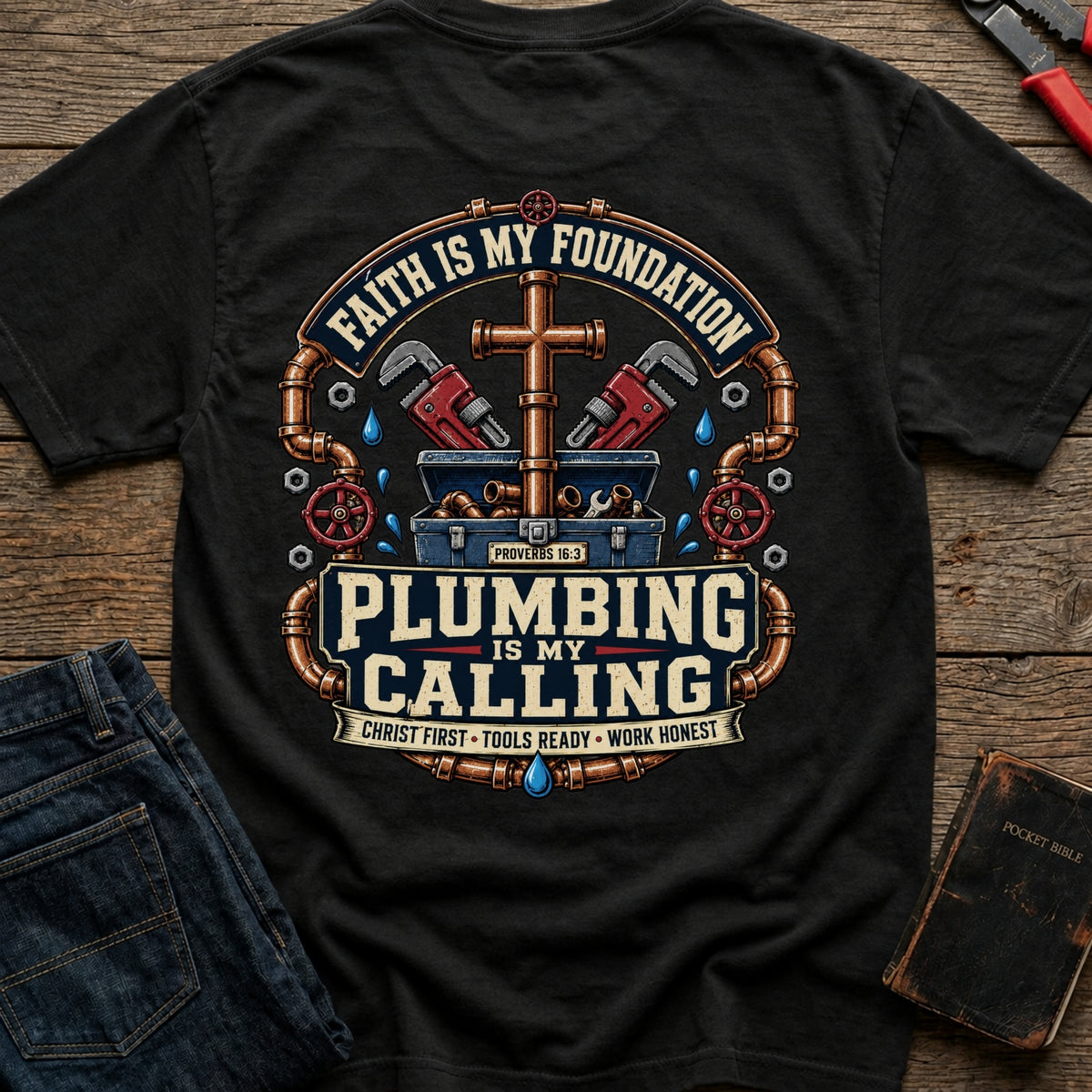 Plumbing Is My Calling T-Shirt