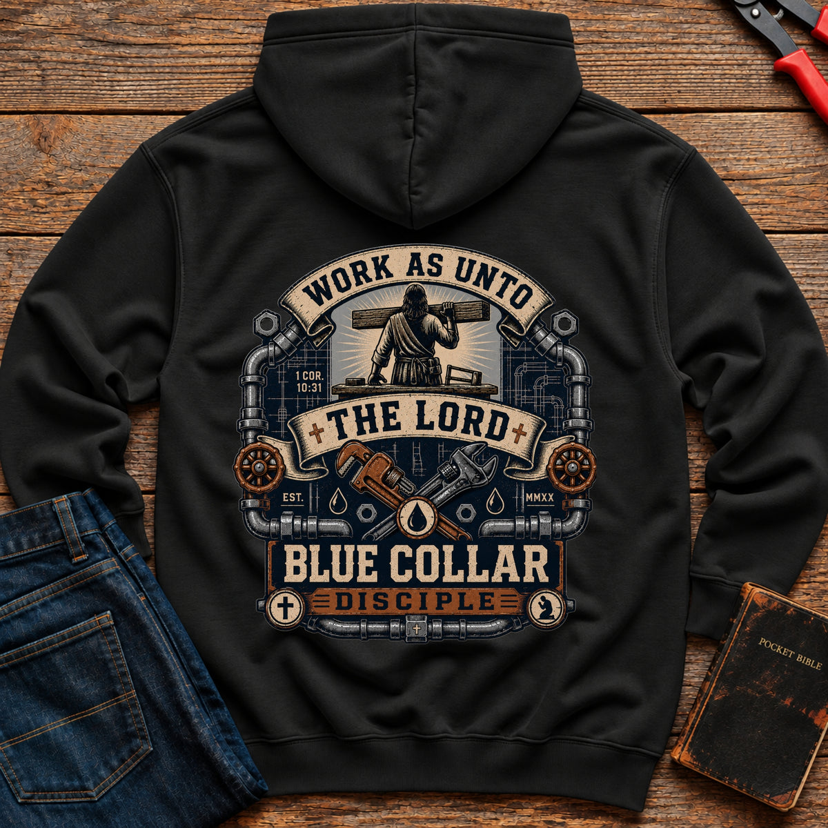 Work As Unto The Lord Hoodie