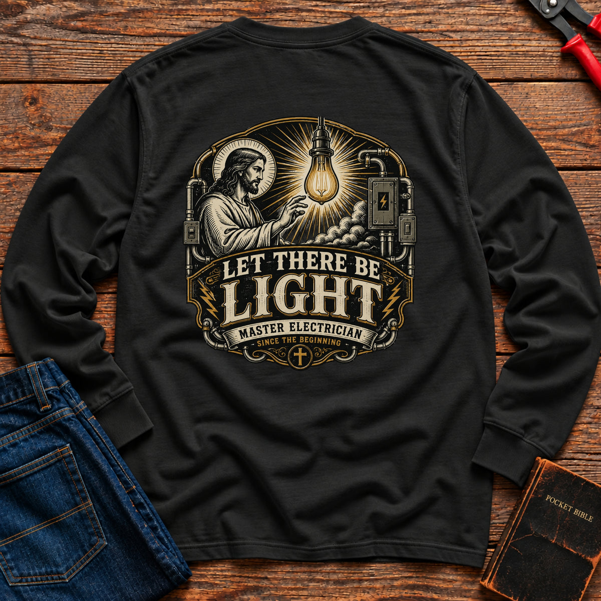 Let There Be Light Long Sleeve T-Shirt