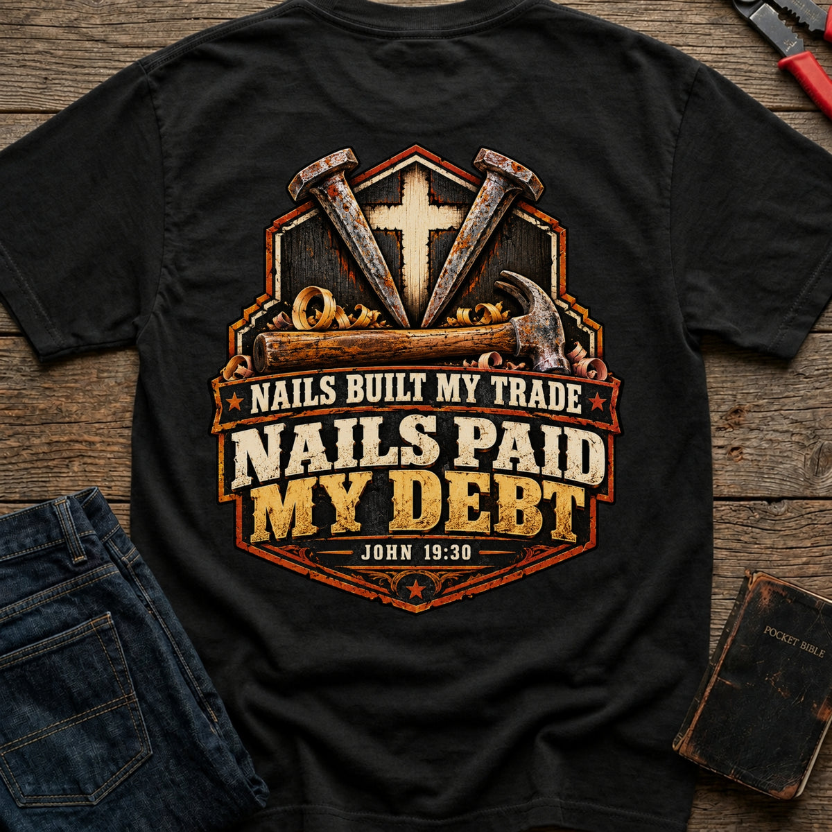 Nails Paid My Debt T-Shirt