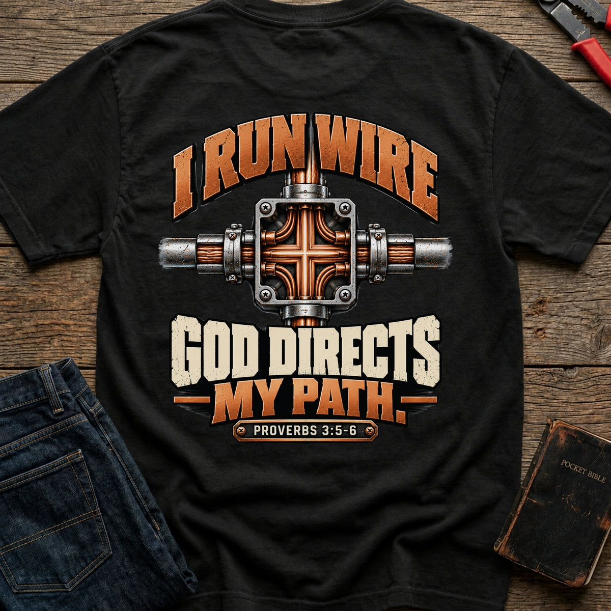 I Run Wire T-Shirt
