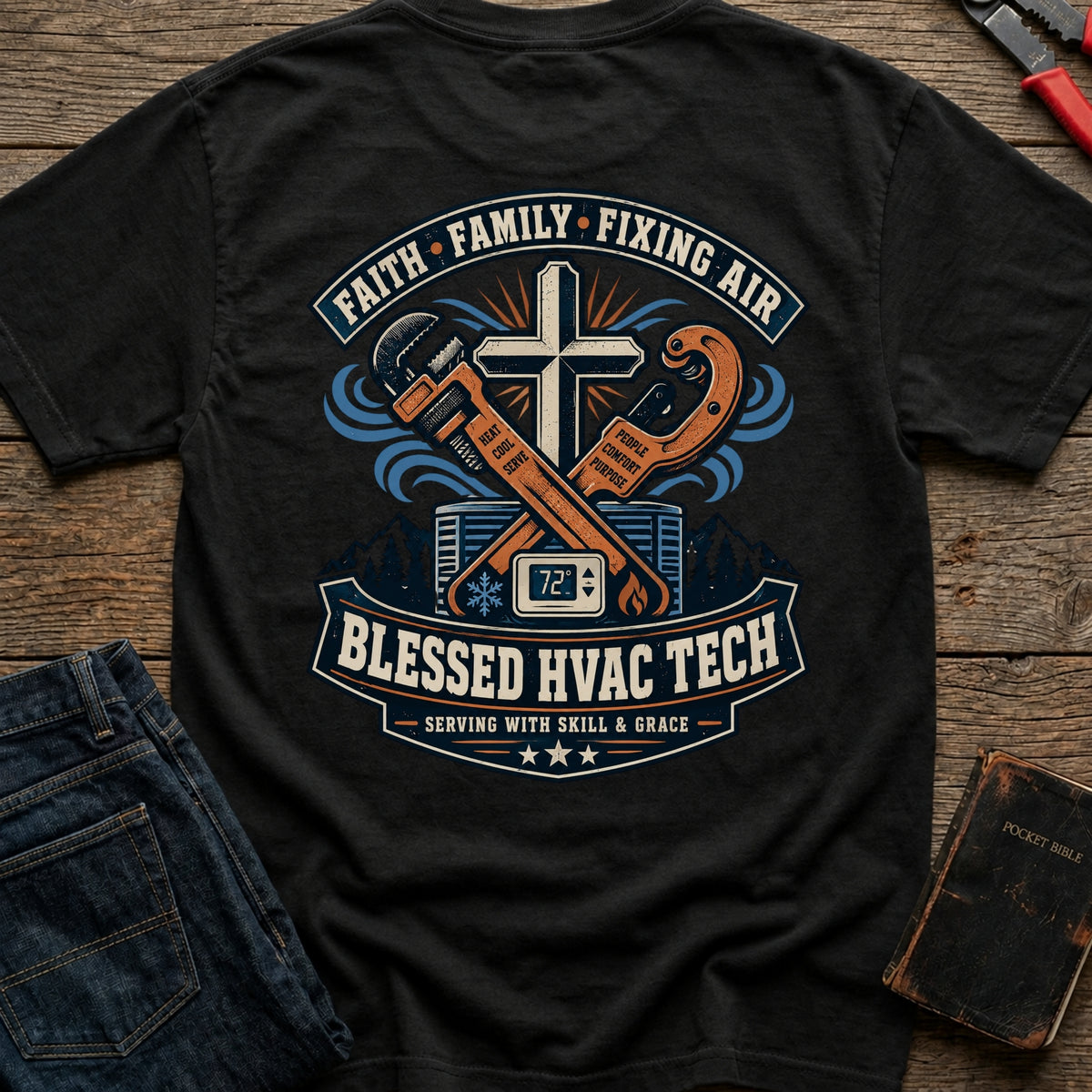 Blessed HVAC T-Shirt