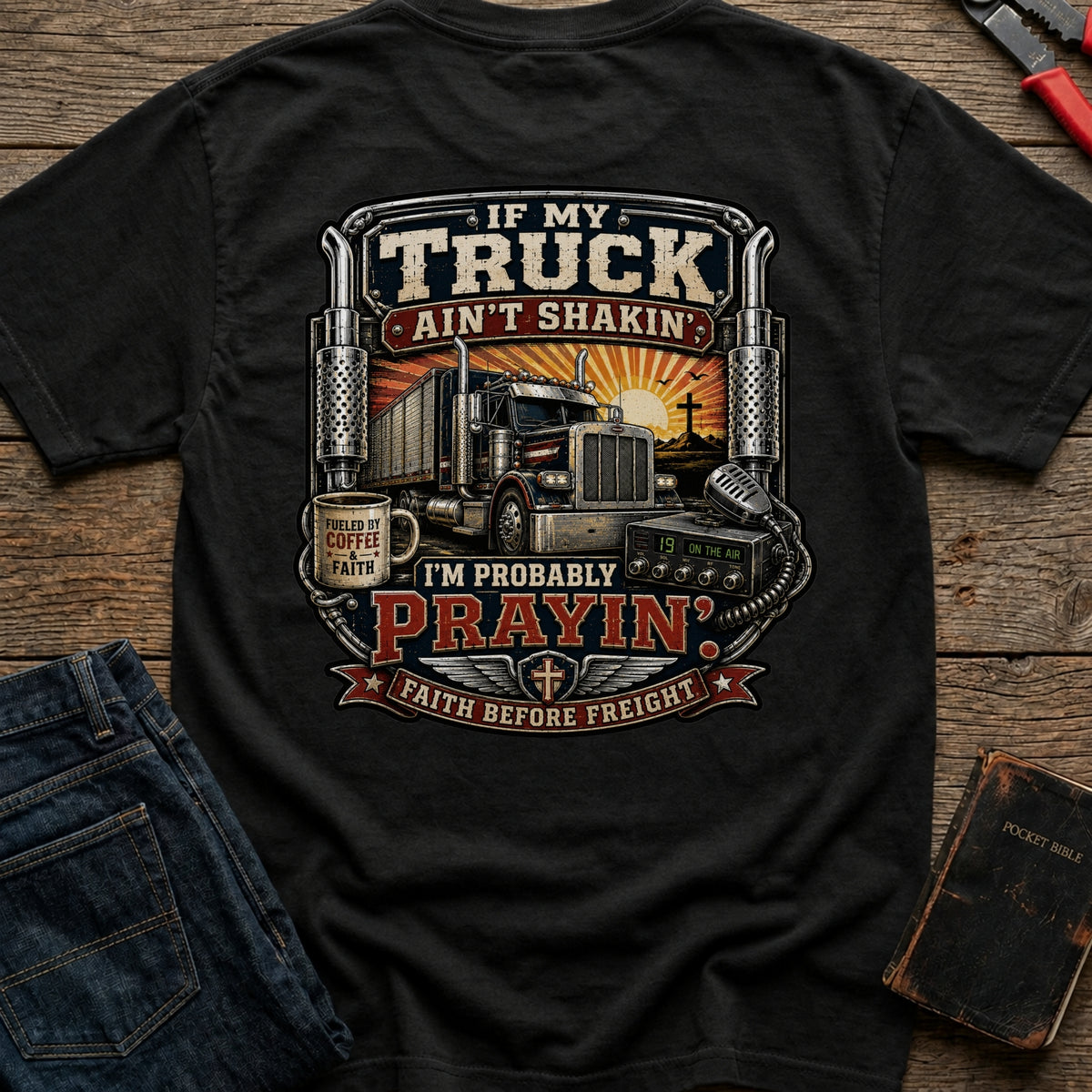 Faith Before Freight T-Shirt