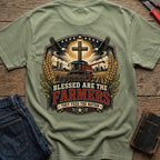 CrossGritOS|asset=68|template=5|color=Moss|view=back|file=Blessed-Are-The-Farmers-T-Shirt-6a4ffdbf6dfed496800ad161-printify-art-1-2_Moss_back_template-5.jpg