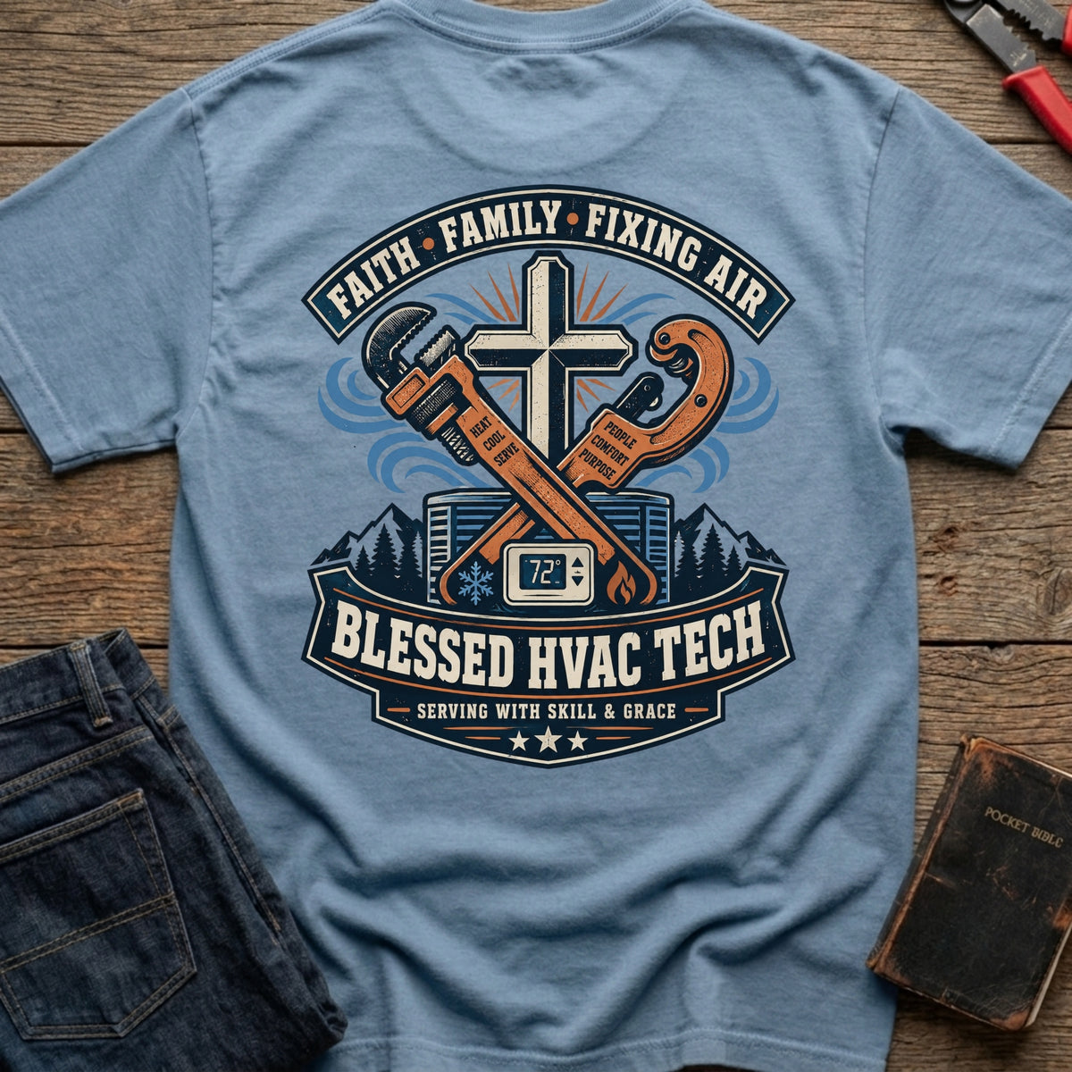 Blessed HVAC T-Shirt