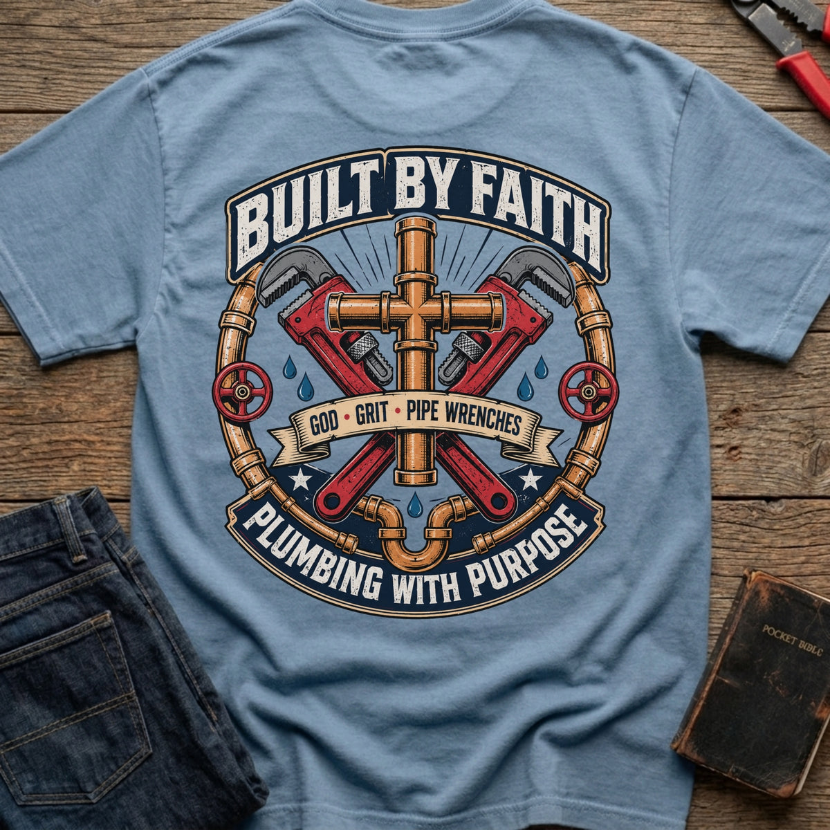 Pipe Wrenches T-Shirt
