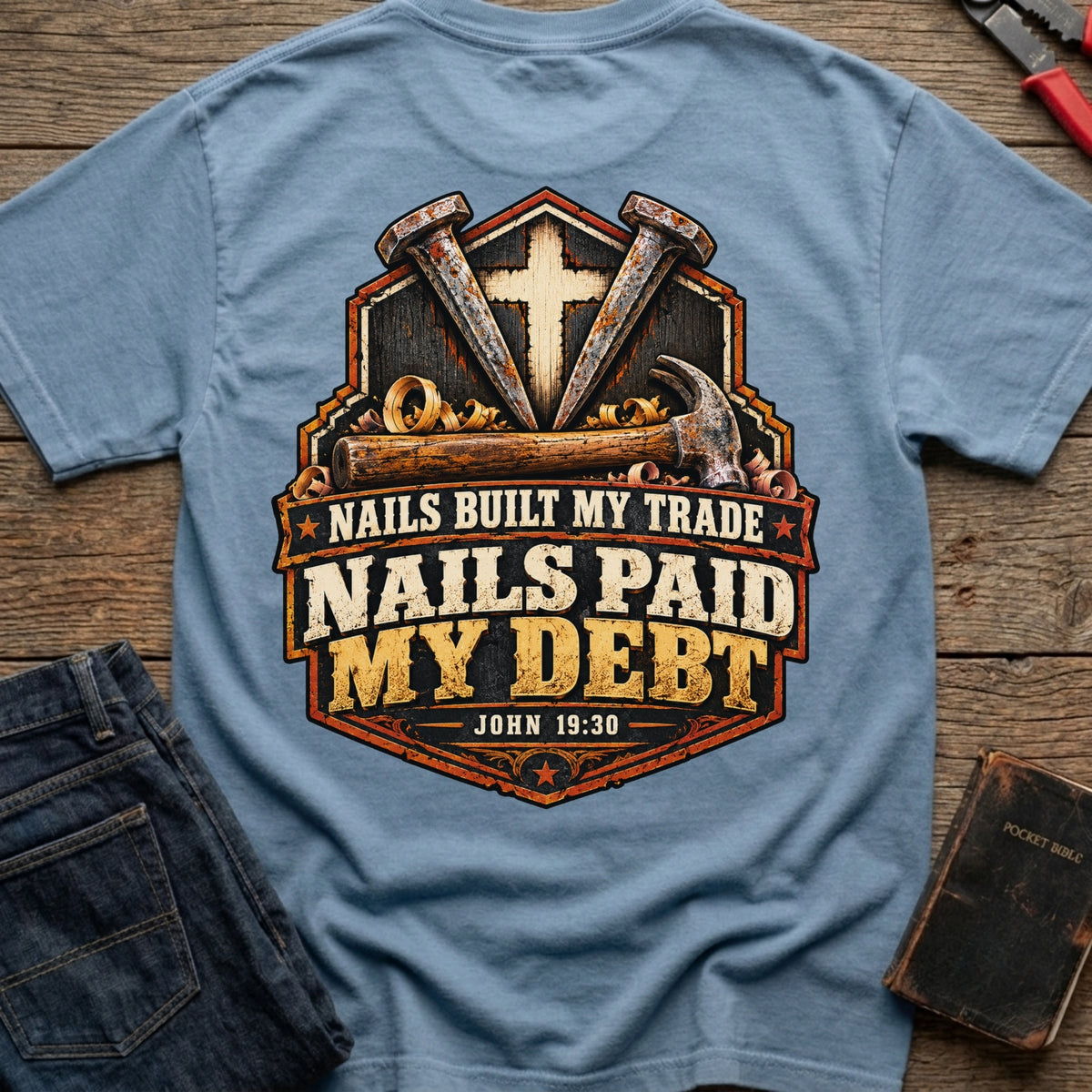 Nails Paid My Debt T-Shirt