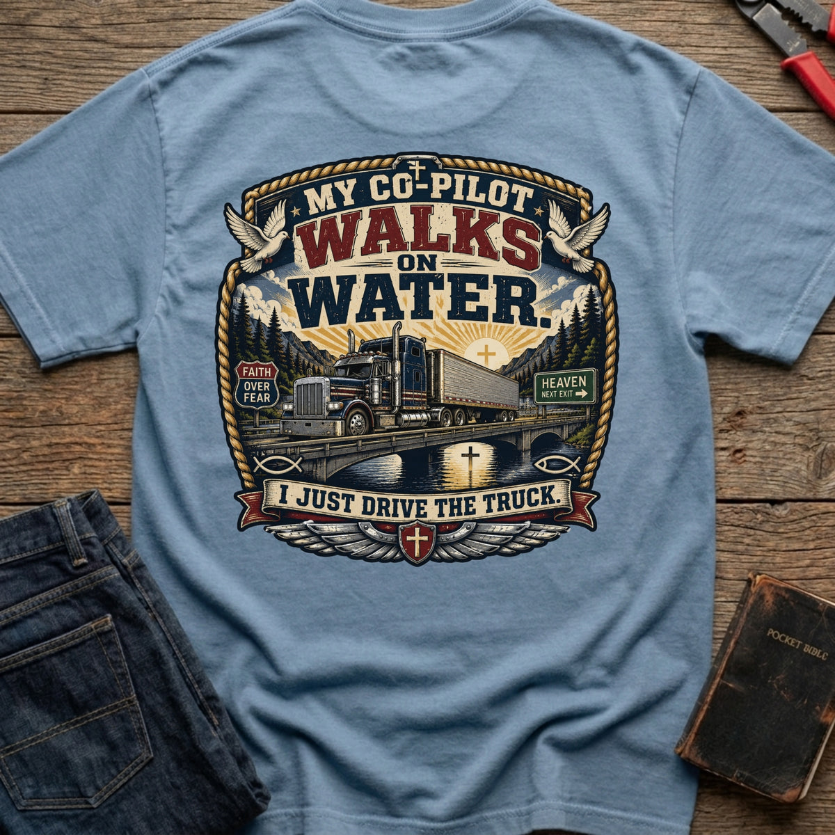 Walks On Water T-Shirt
