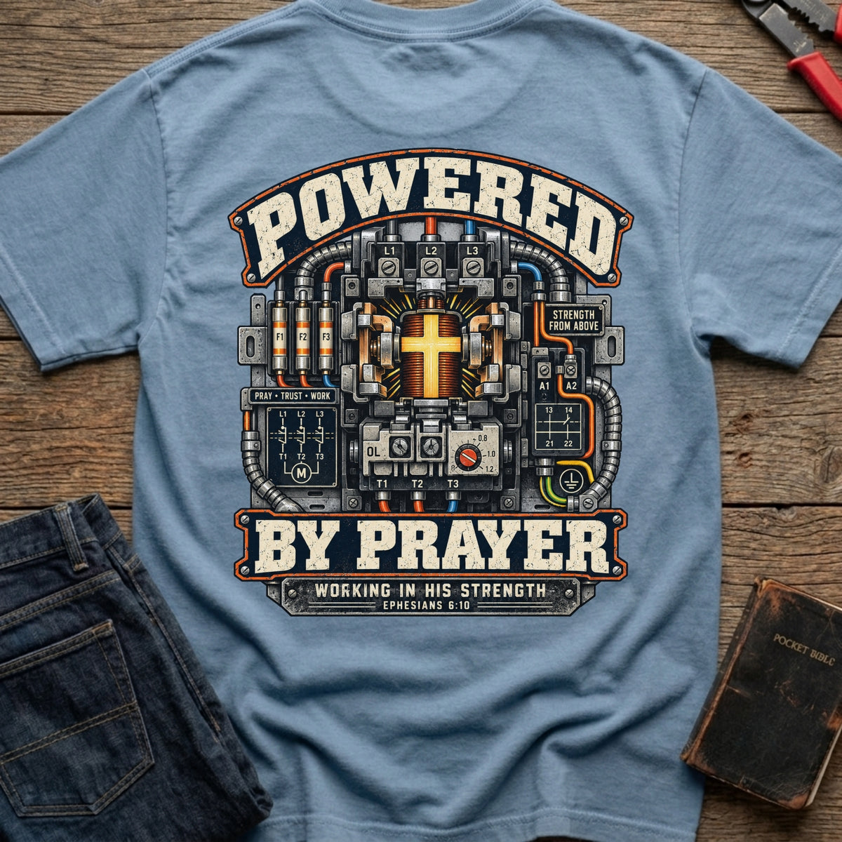 Powered By Prayer T-Shirt