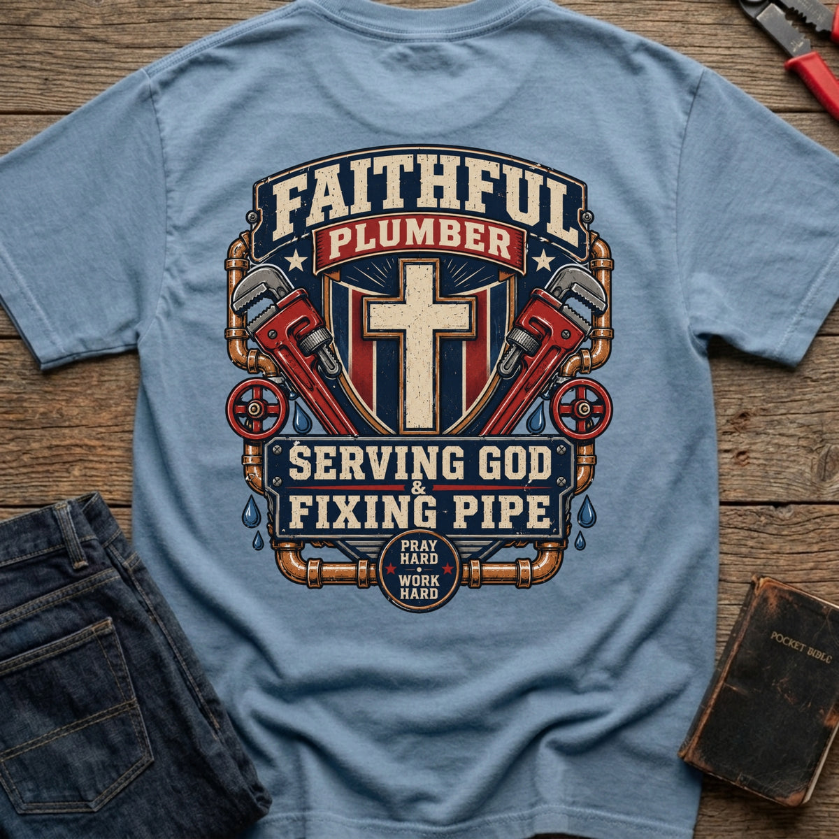 Faithful Plumbers T-Shirt