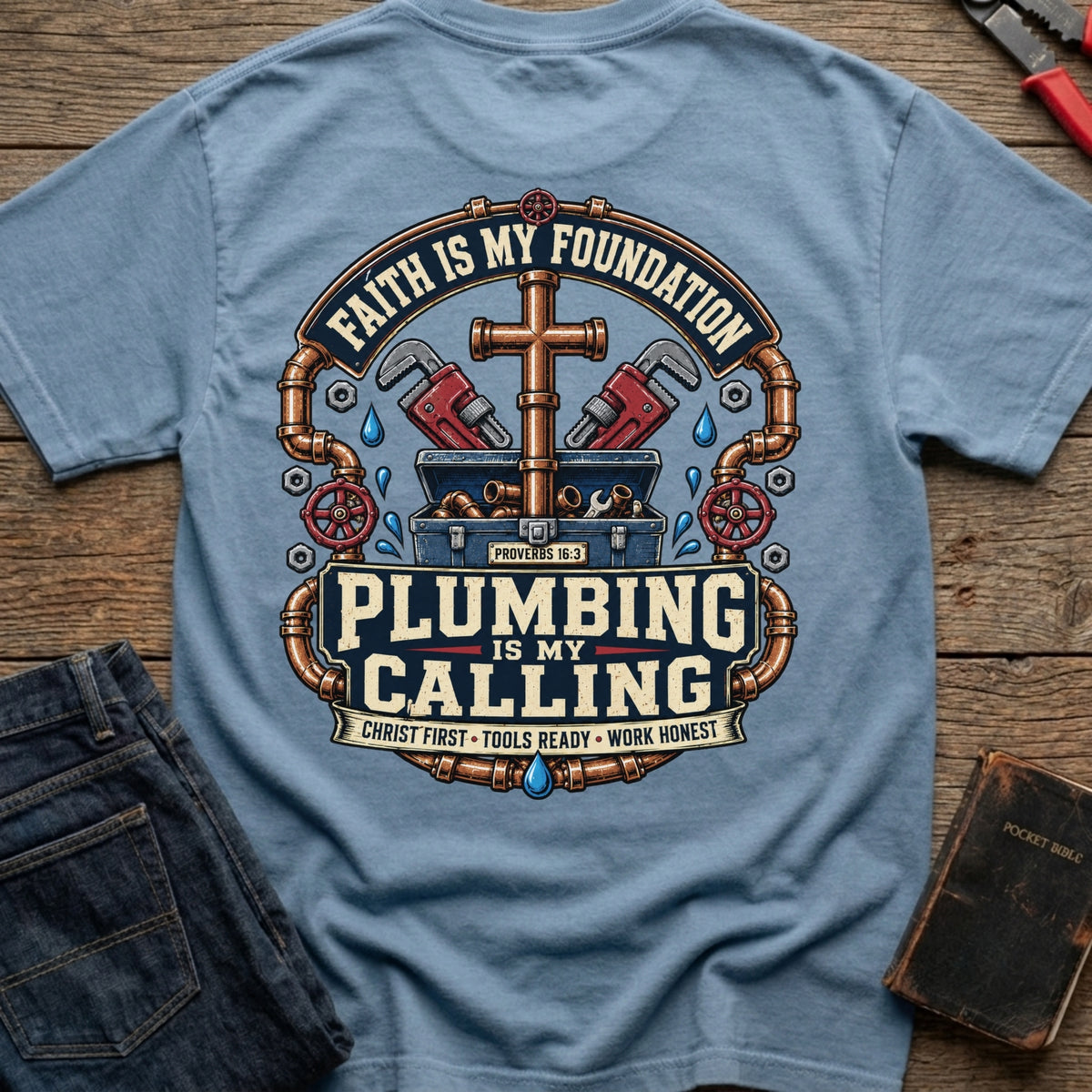 Plumbing Is My Calling T-Shirt