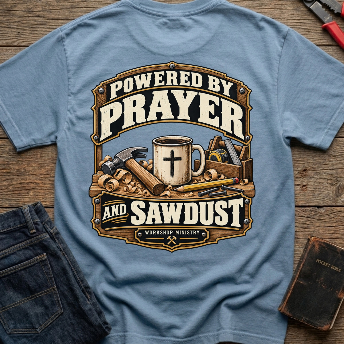 Prayer and Sawdust T-Shirt