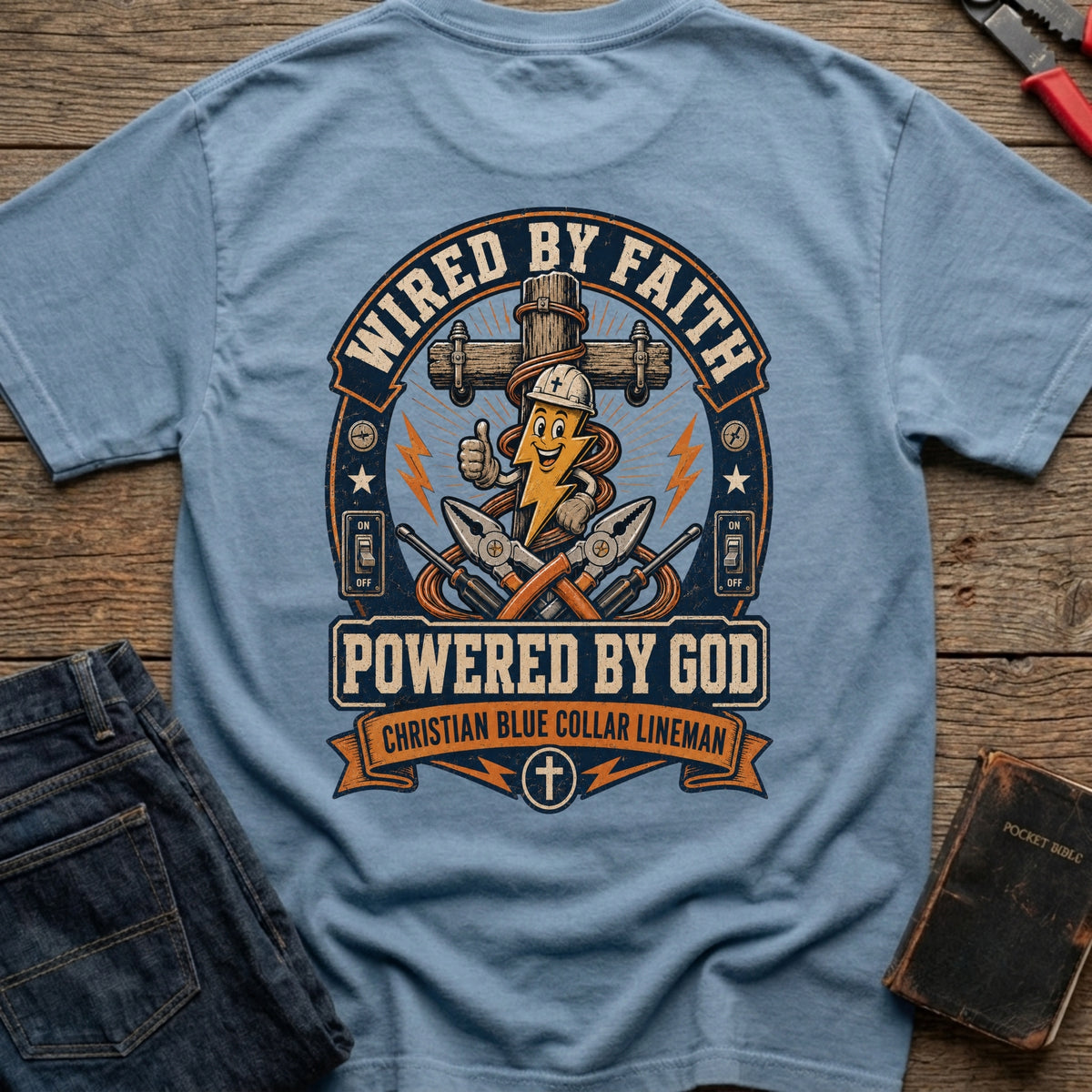 Powered By God T-Shirt