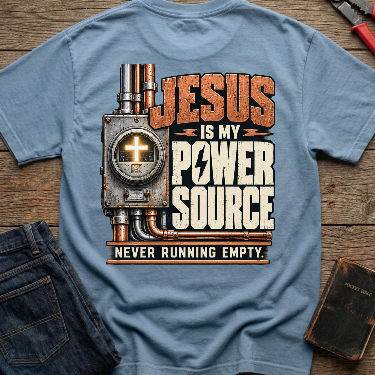 Jesus My Power Source T-Shirt