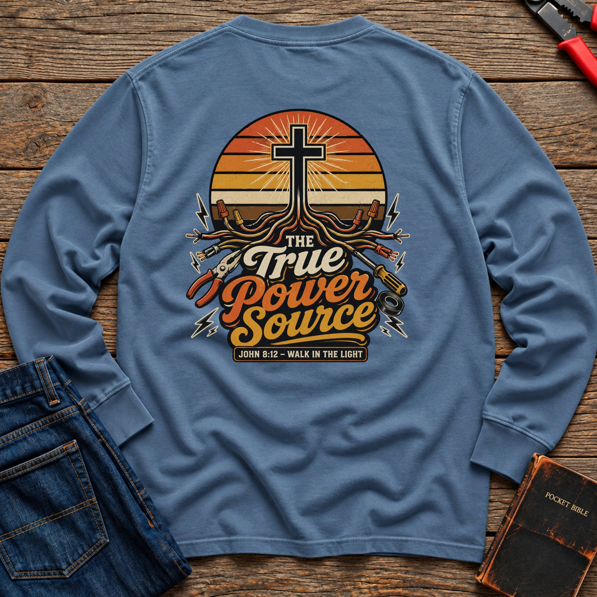 True Power Source Long Sleeve T-Shirt