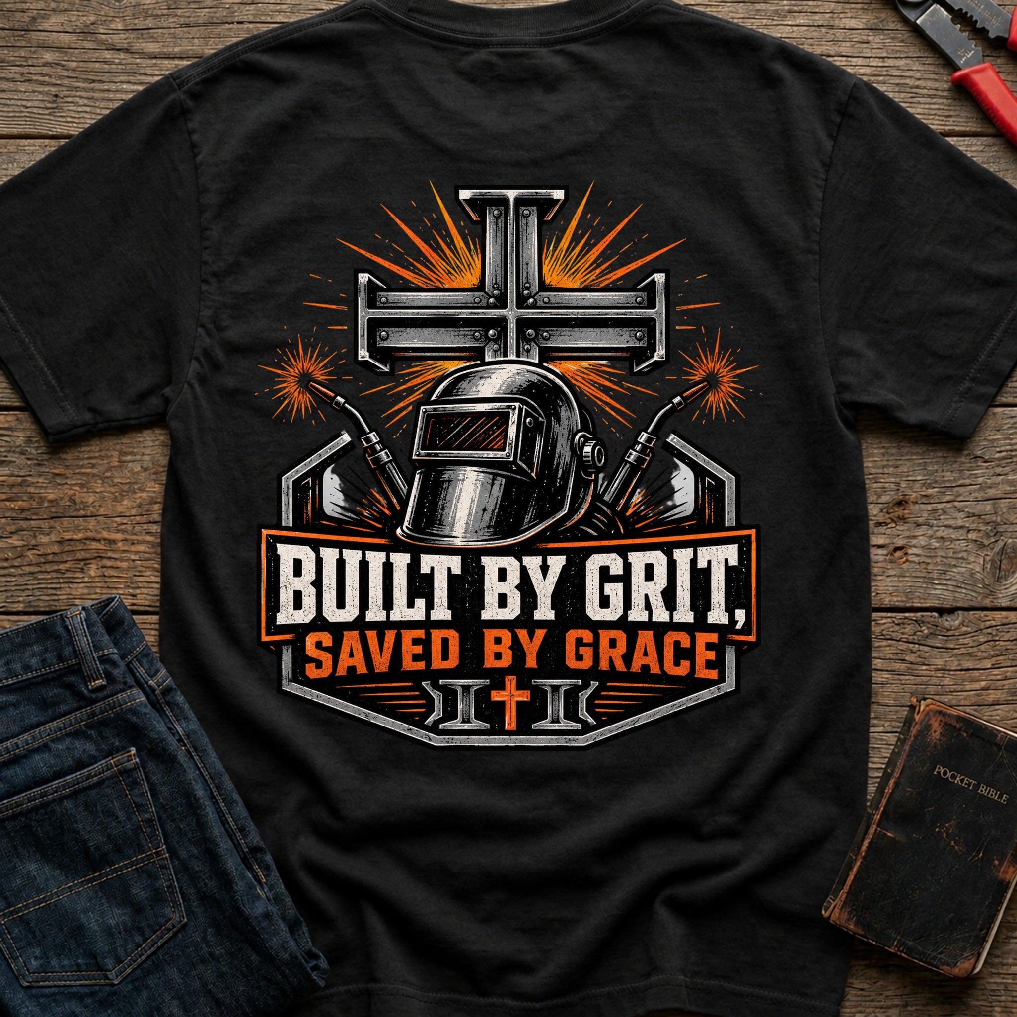 CrossGritOS|asset=81|template=4|color=Black|view=back|file=Built-By-Grit-Saved-By-Faith-T-Shirt-6a4fe17dd14261016404fb5f-printify-art-1-2_Black_back_template-4.jpg