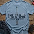 CrossGritOS|asset=41|template=6|color=Blue Jean|view=back|file=Built-On-Faith-T-Shirt-6a555e9457d7b6d39001a1f8-printify-art-1-2_Blue-Jean_back_template-6.jpg