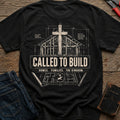CrossGritOS|asset=14|template=4|color=Black|view=back|file=Called-To-Build-T-Shirt-6a58086a236709fd440efe5e-printify-art-1-2_Black_back_template-4.jpg