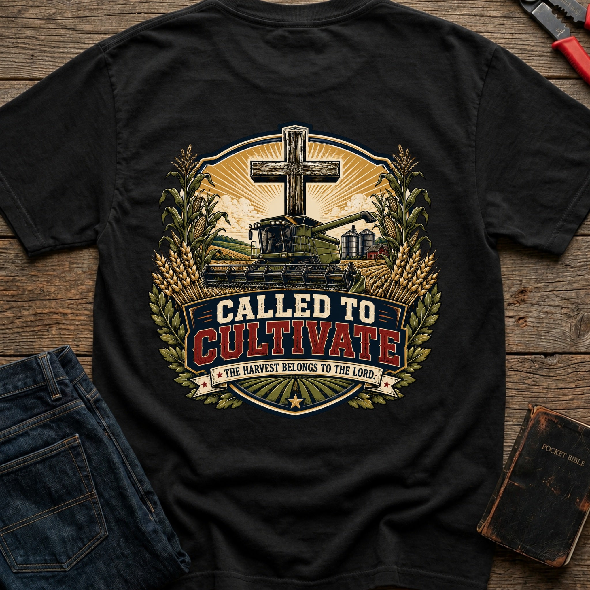 CrossGritOS|asset=67|template=4|color=Black|view=back|file=Called-To-Cultivate-T-Shirt-6a4ffe3c6dfed496800ad222-printify-art-1-2_Black_back_template-4.jpg