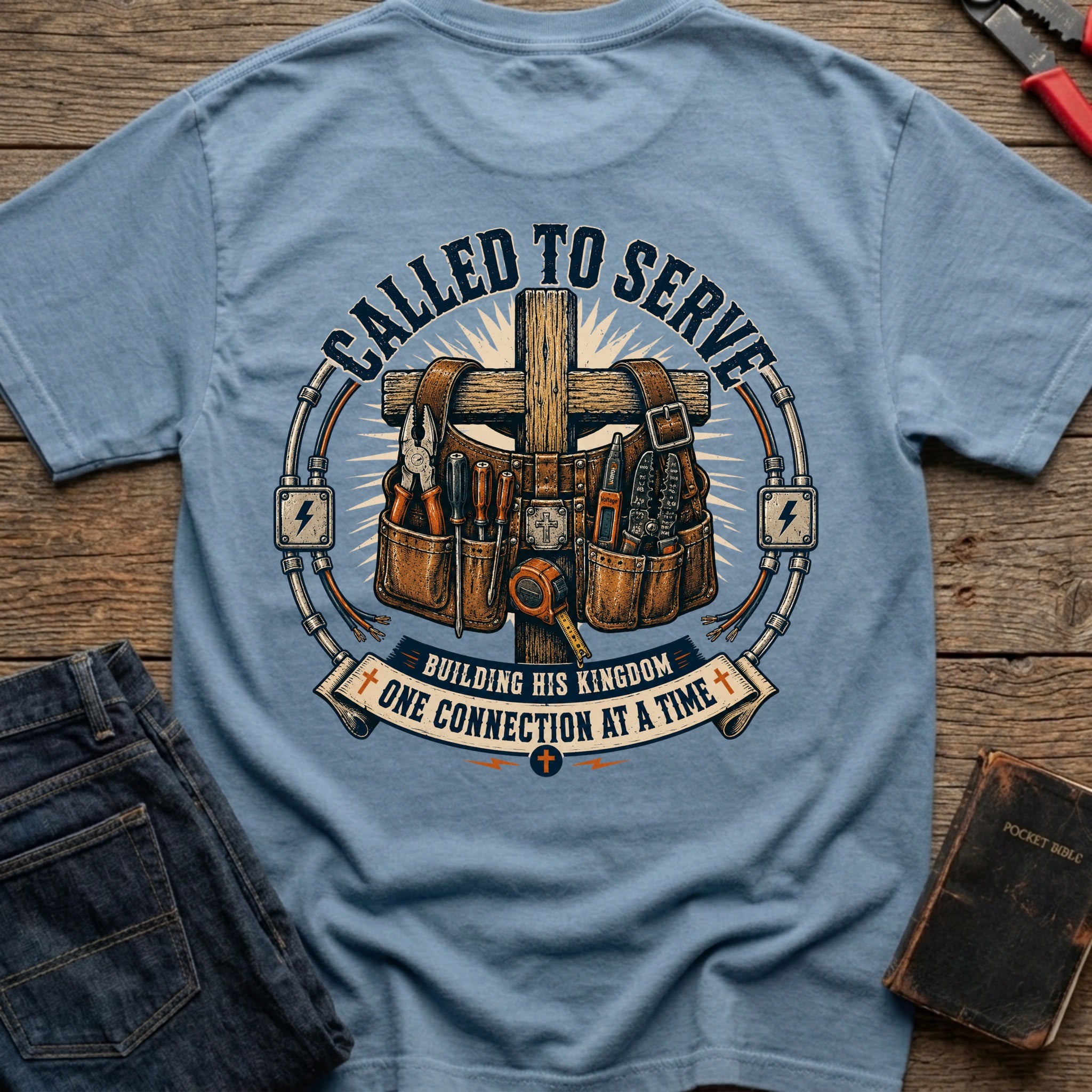 CrossGritOS|asset=8|template=6|color=Blue Jean|view=back|file=Called-To-Serve-Building-His-Kingdom-6a6a6bb452ddd5d4bc011b91-printify-art-1_Blue-Jean_back_template-6.jpg