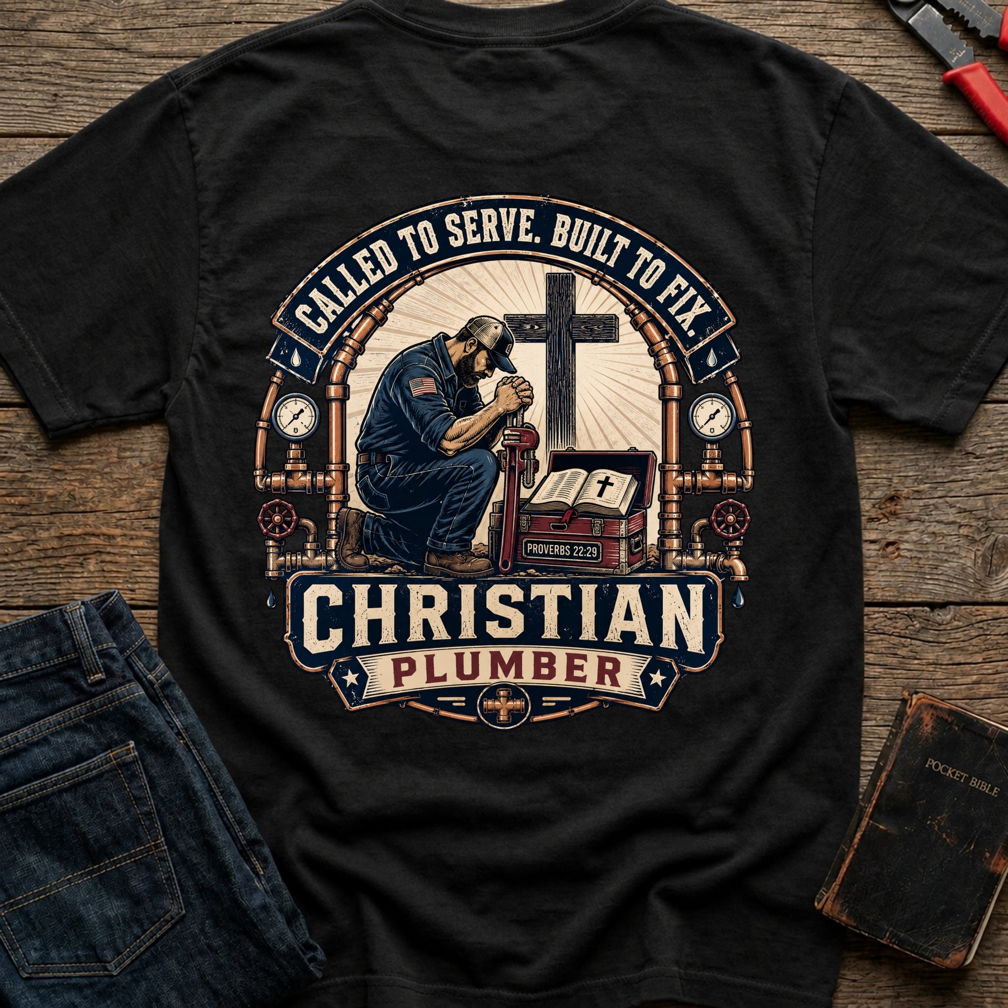 CrossGritOS|asset=34|template=4|color=Black|view=back|file=Called-To-Serve-Built-To-Fix-T-Shirt-6a56b5116cf8f1f829039ae6-printify-art-1-2_Black_back_template-4.jpg