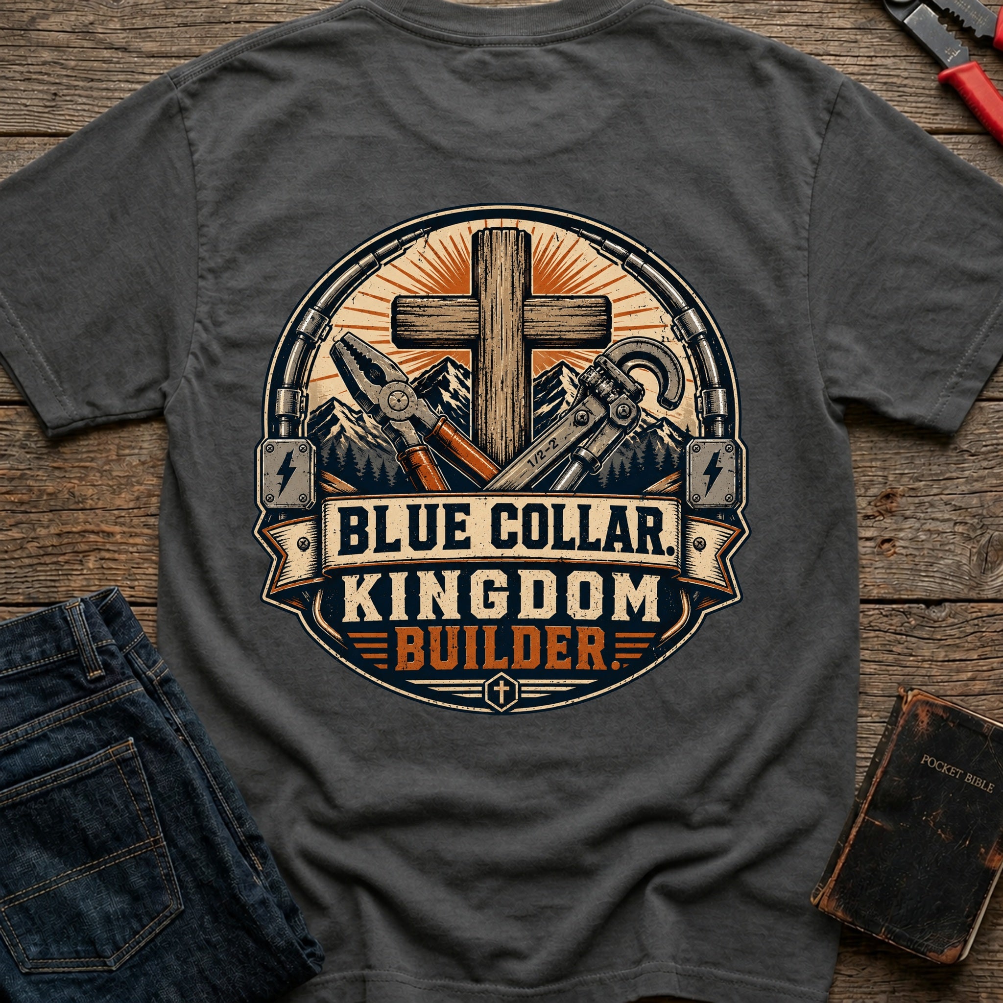 CrossGritOS|asset=108|template=1|color=Pepper|view=back|file=Cross-Grit---Blue-Collar-Kingdom-Builder-Comfort-Colors-1717-T-Shirt-6a4c1648e6630c226f07a417-printify-art-1_Pepper_back_template-1.jpg