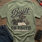 CrossGritOS|asset=21|template=5|color=Moss|view=back|file=Cross-Grit-Built-On-Faith-T-Shirt-6a57d0d3c0746f919306573c-printify-art-1-2_Moss_back_template-5.jpg