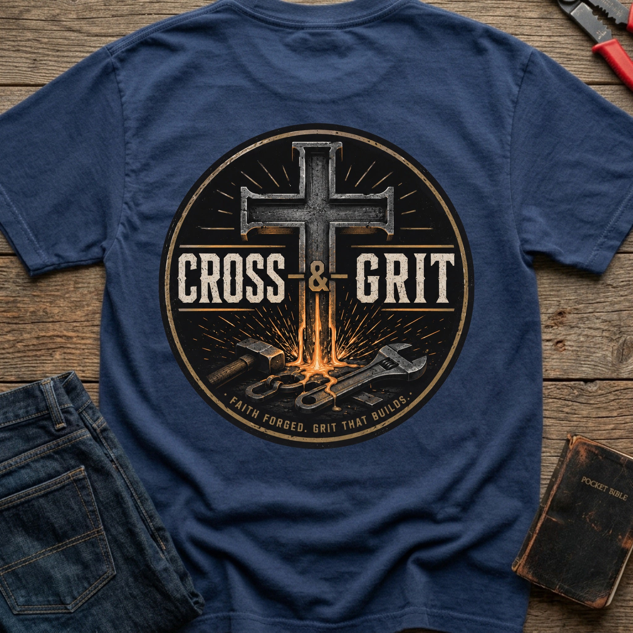 CrossGritOS|asset=22|template=2|color=Navy|view=back|file=Cross-Grit-T-Shirt-6a57d08907fa143afa002daa-printify-art-1-2_Navy_back_template-2.jpg
