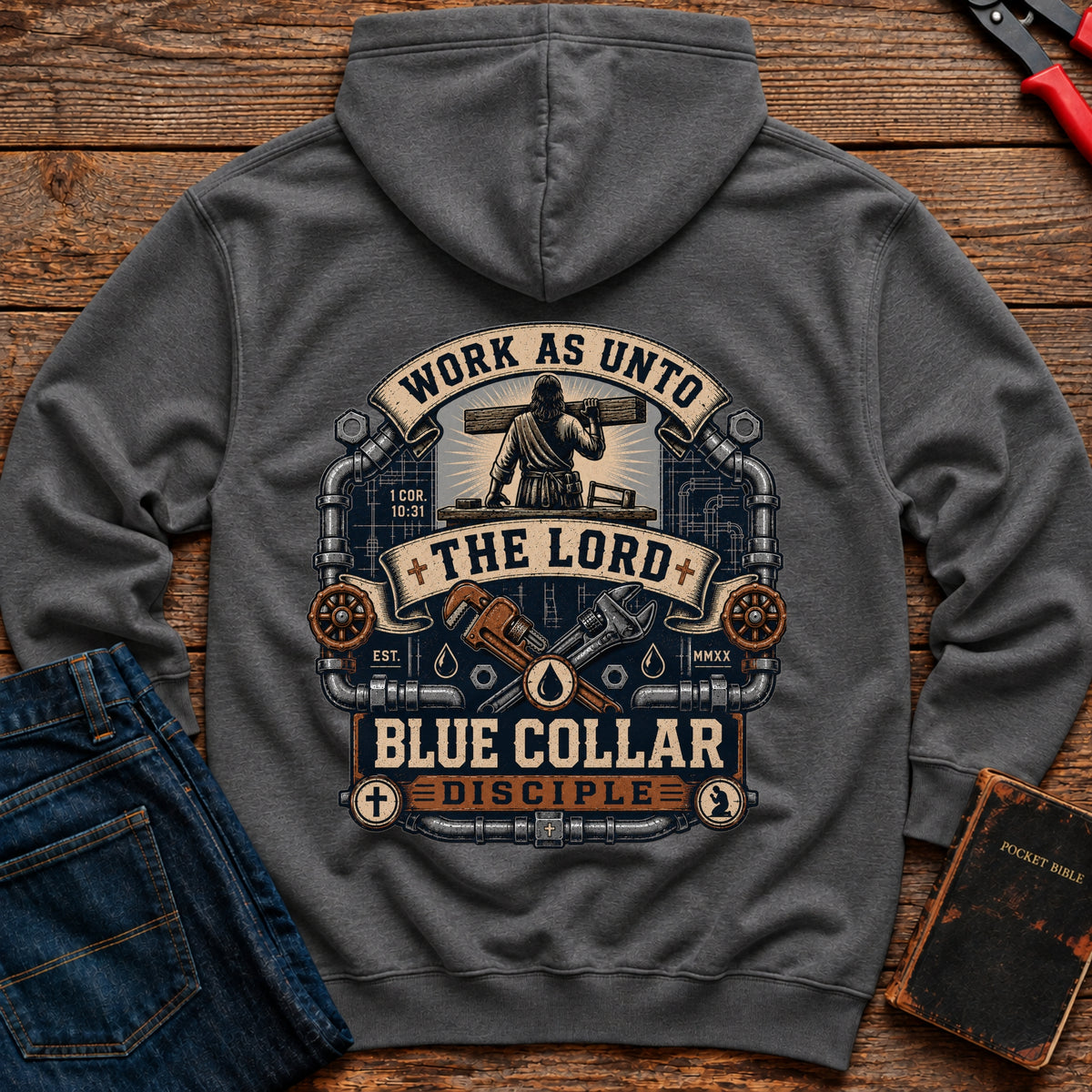 Work As Unto The Lord Hoodie