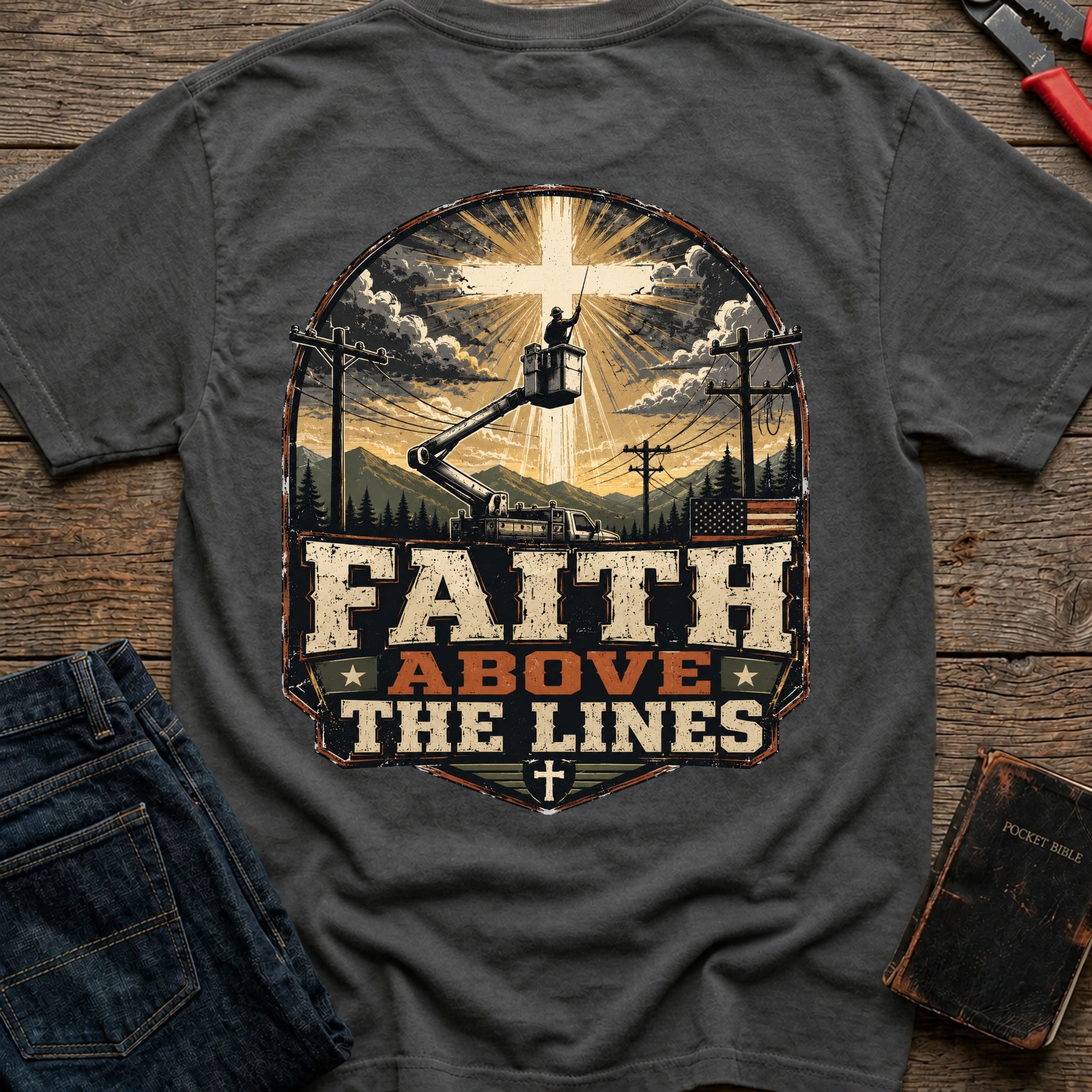 CrossGritOS|asset=51|template=1|color=Pepper|view=back|file=Faith-Above-The-Lines-T-Shirt-6a553813dea358be2a00c42d-printify-art-1-2_Pepper_back_template-1.jpg