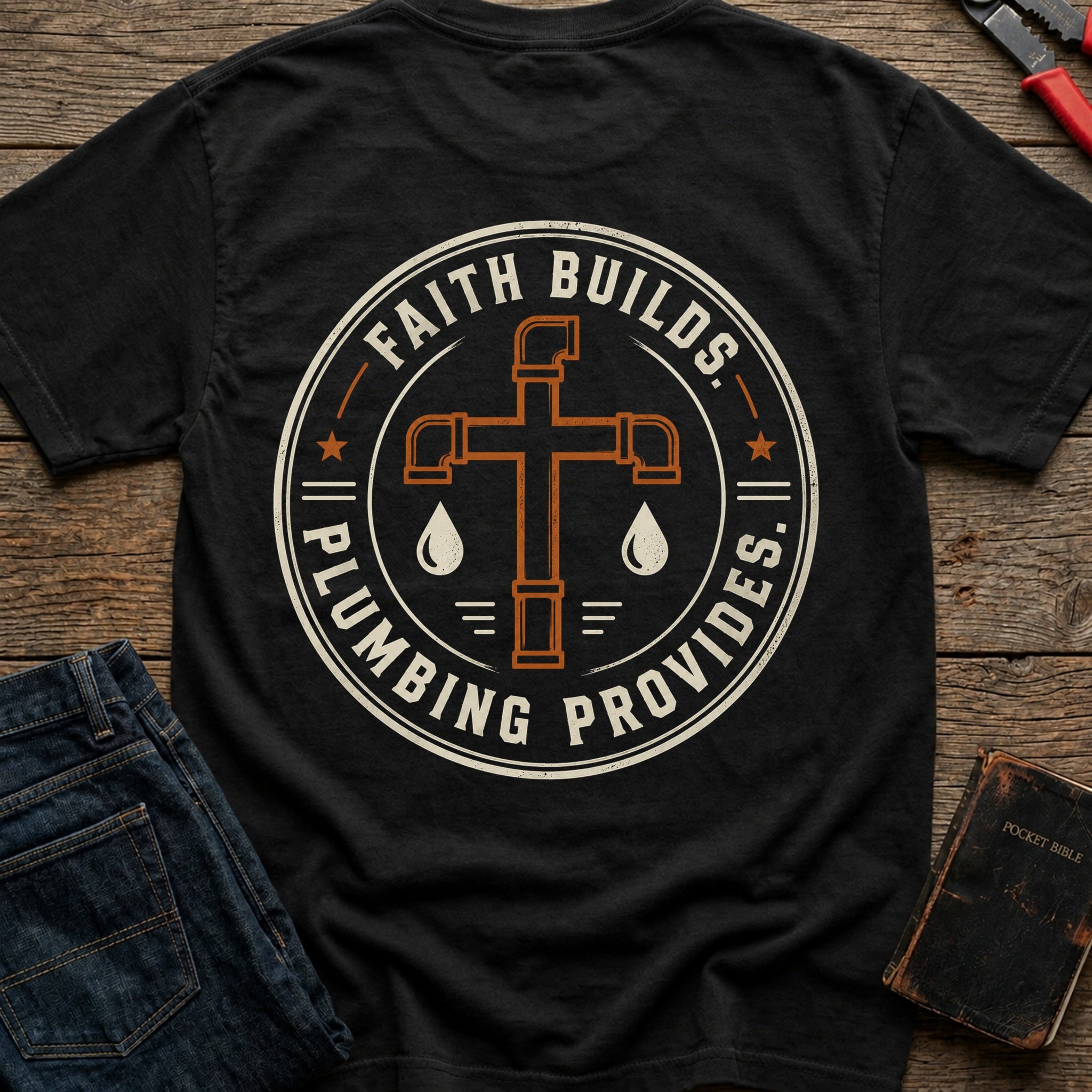 CrossGritOS|asset=31|template=4|color=Black|view=back|file=Faith-Builds-Plumbing-Provides-T-Shirt-6a56b62ad358db9acf0b1535-printify-art-2-2_Black_back_template-4.jpg