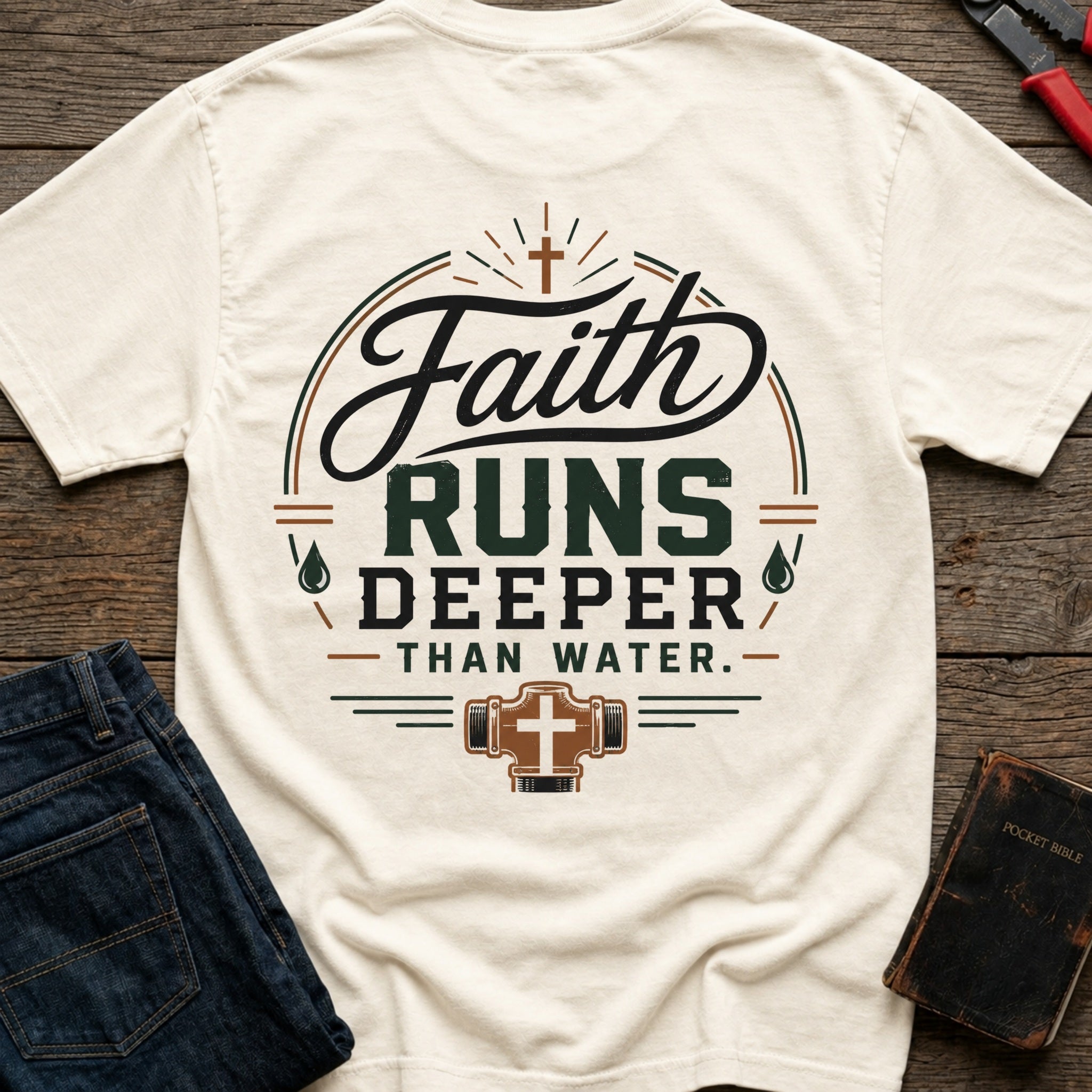 CrossGritOS|asset=29|template=3|color=Ivory|view=back|file=Faith-Runs-Deeper-Than-Water-T-Shirt-6a56b6f38a617bb77b0cf0af-printify-art-1-2_Ivory_back_template-3.jpg