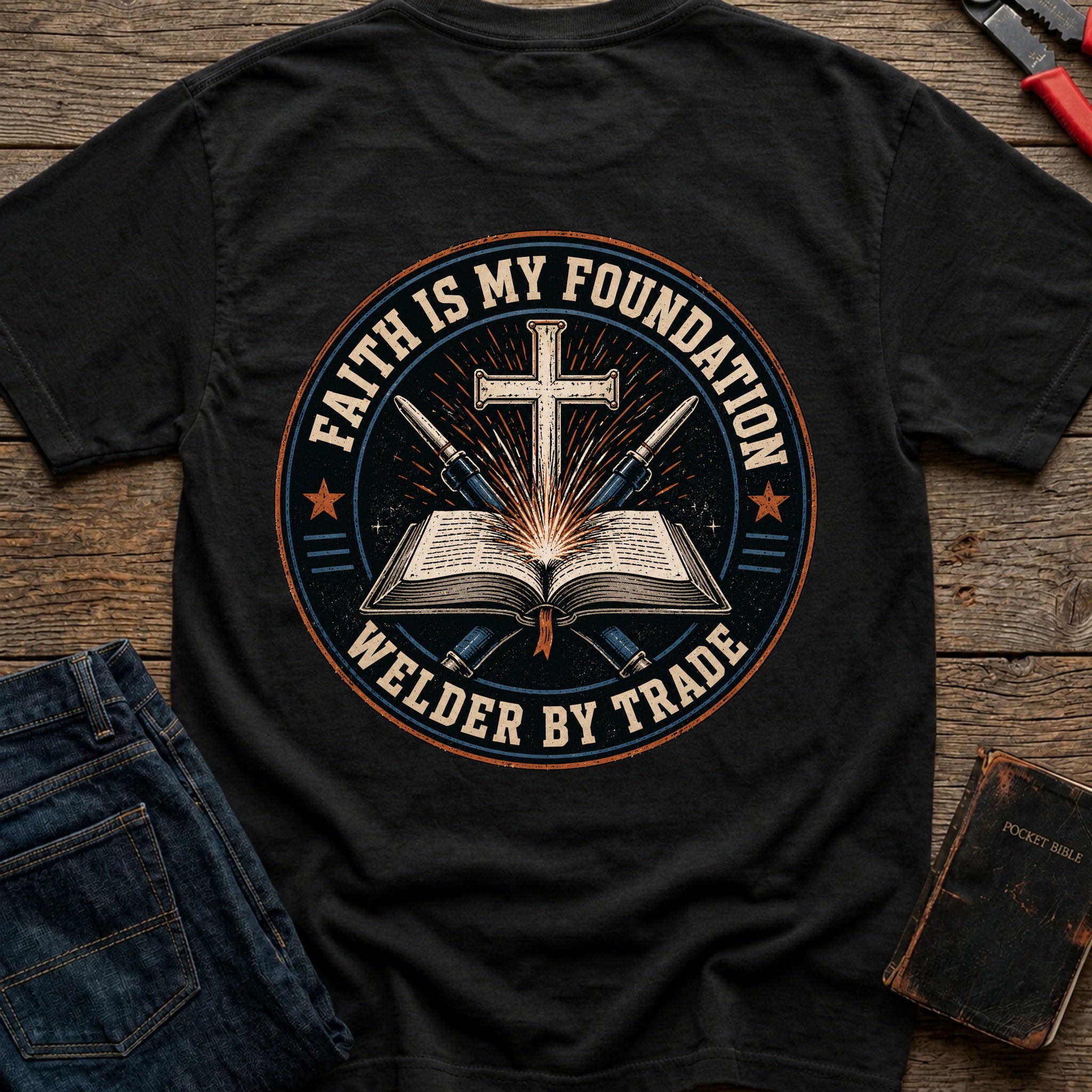 CrossGritOS|asset=77|template=4|color=Black|view=back|file=Faith-is-My-Foundation-T-Shirt-6a4fe31650450ffbcc0a05ff-printify-art-1-2_Black_back_template-4.jpg
