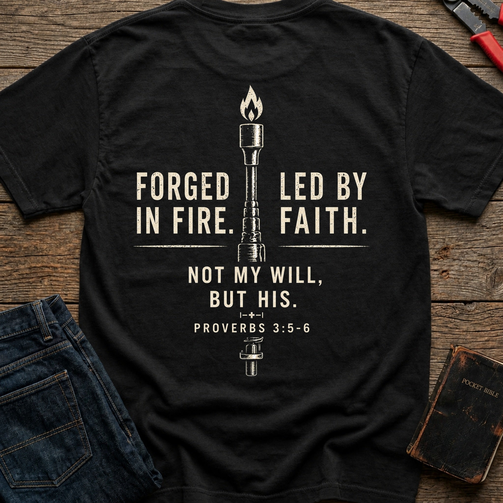 CrossGritOS|asset=39|template=4|color=Black|view=back|file=Forged-In-Fire-Led-By-Faith-T-Shirt-6a556098184895d345018cf4-printify-art-2-2_Black_back_template-4.jpg