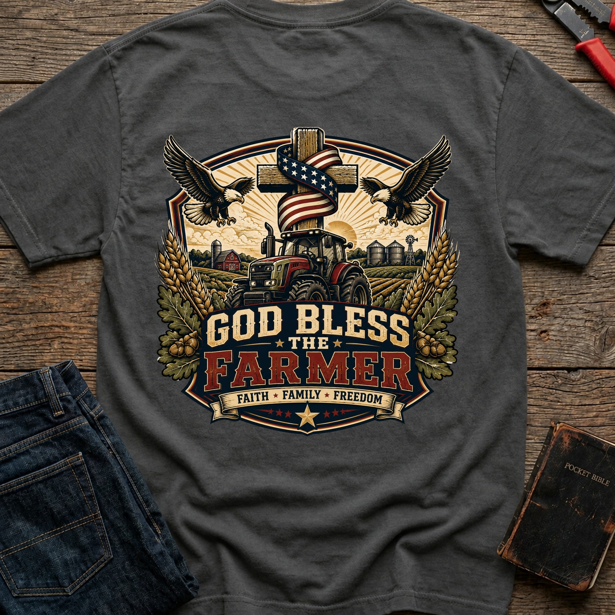 CrossGritOS|asset=61|template=1|color=Pepper|view=back|file=GOD-Bless-The-Farmer-T-Shirt-6a50004f70bf51f5260aaa5d-printify-art-1-2_Pepper_back_template-1.jpg