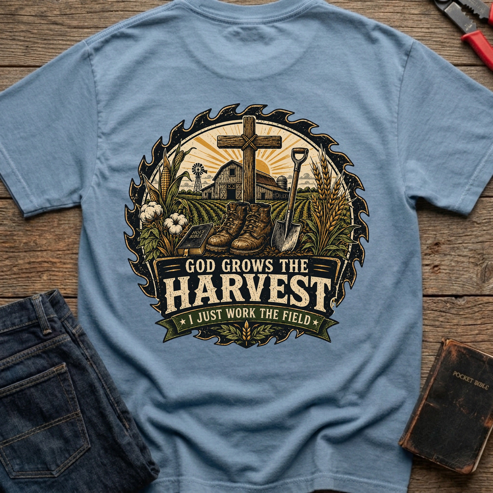 CrossGritOS|asset=60|template=6|color=Blue Jean|view=back|file=GOD-Grows-The-Harvest-T-Shirt-6a50009ff2038250b80c9d7a-printify-art-1-2_Blue-Jean_back_template-6.jpg