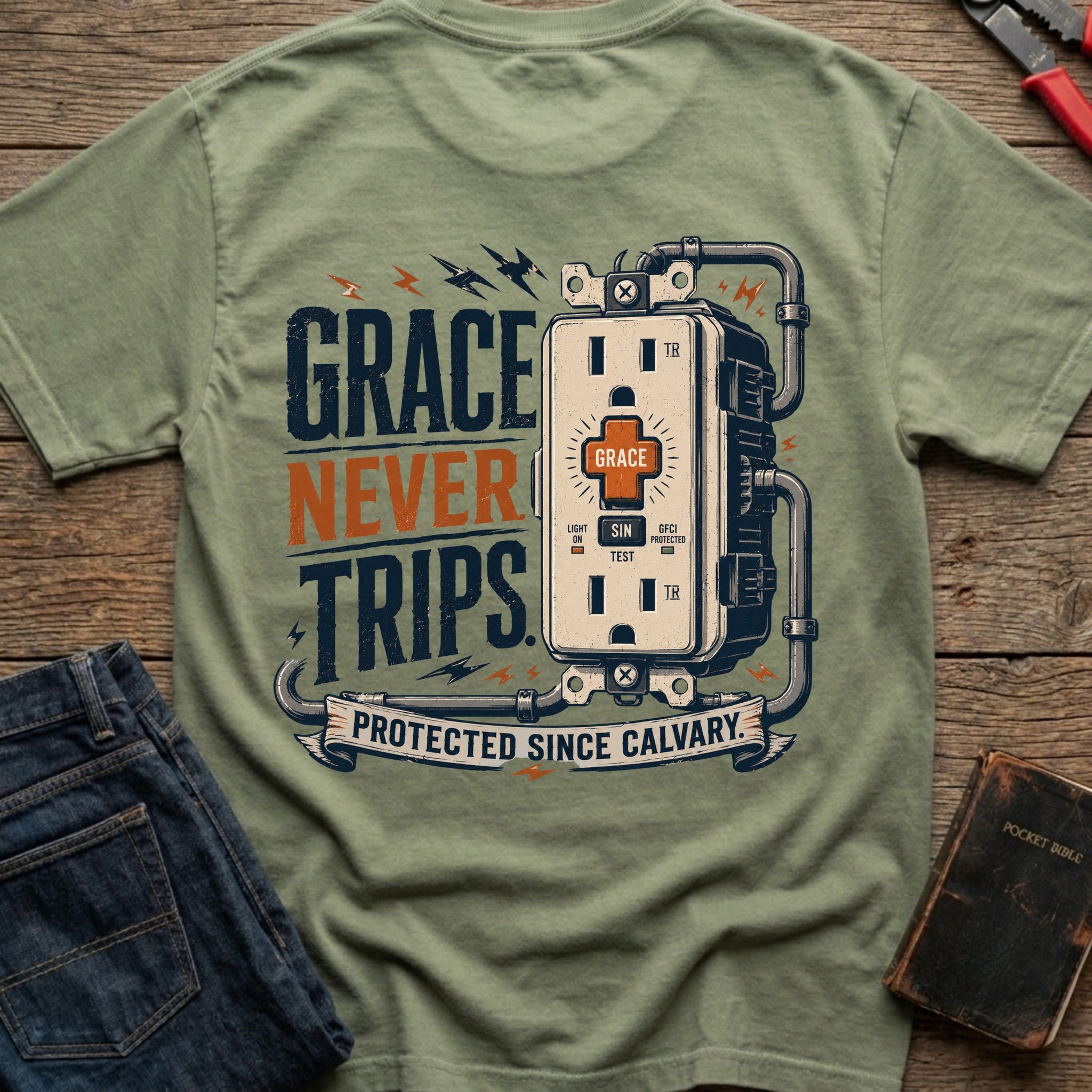 CrossGritOS|asset=7|template=5|color=Moss|view=back|file=Grace-Never-Trips-T-Shirt-6a6a6c8d893e817c880aefea-printify-art-2-3_Moss_back_template-5.jpg