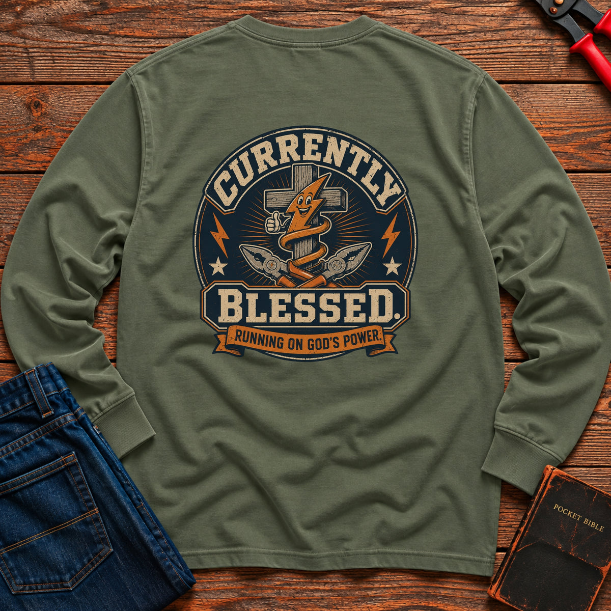 Currently Blessed Long Sleeve T-Shirt