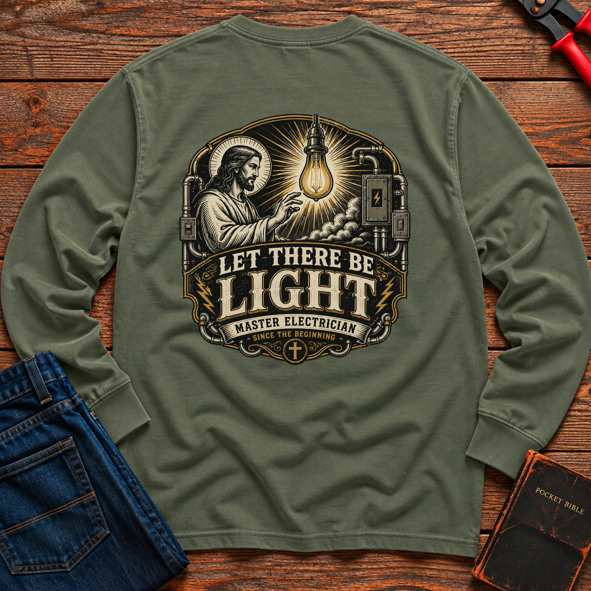Let There Be Light Long Sleeve T-Shirt