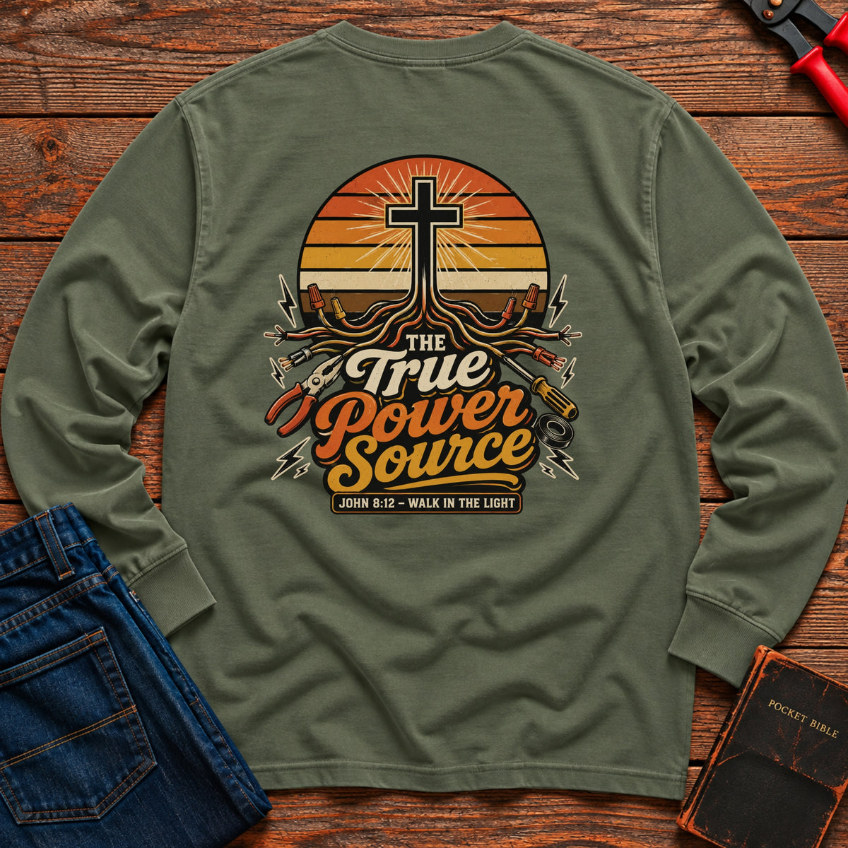 True Power Source Long Sleeve T-Shirt