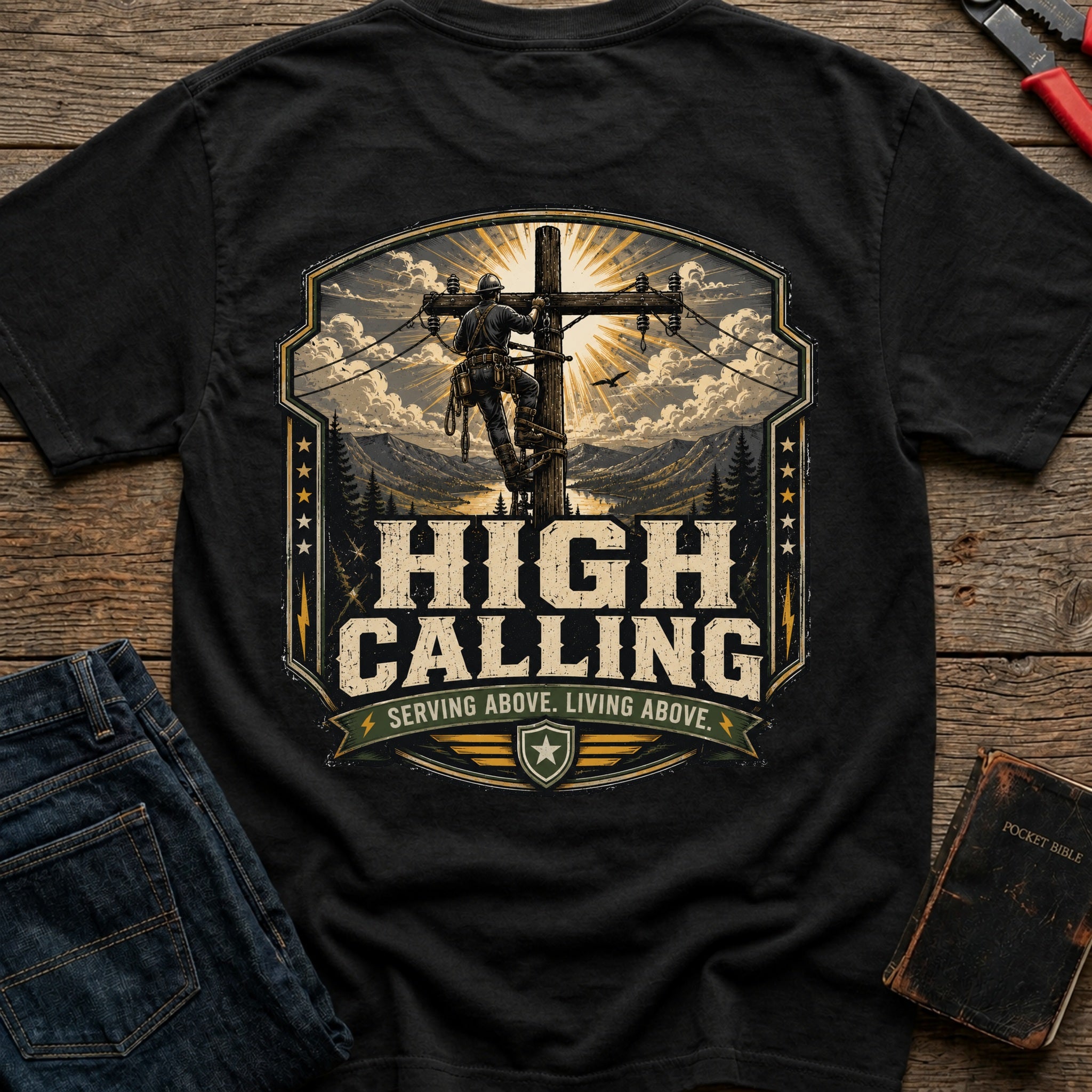 CrossGritOS|asset=46|template=4|color=Black|view=back|file=High-Calling-T-Shirt-6a553c42b9f1b2f4e0050755-printify-art-1-2_Black_back_template-4.jpg