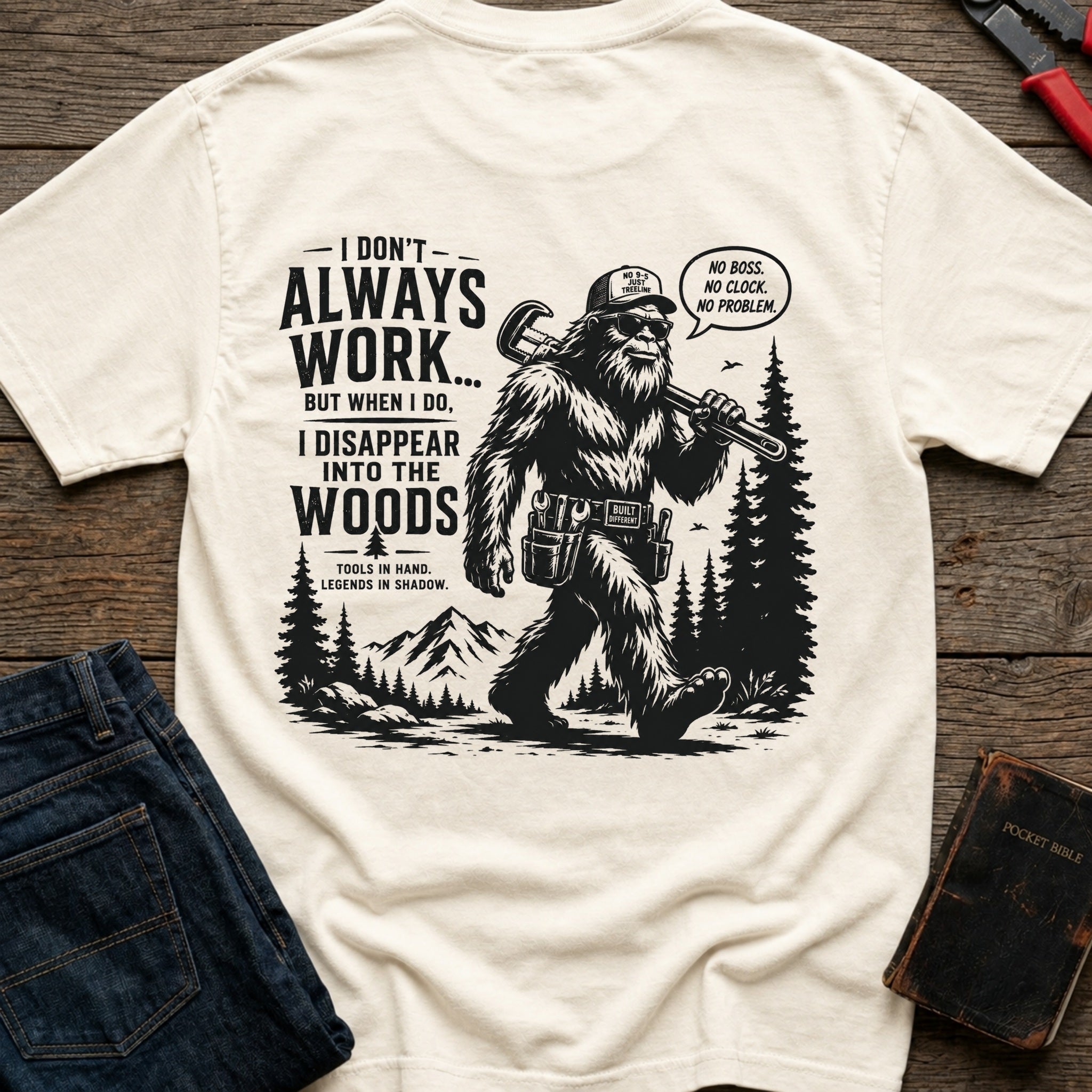 CrossGritOS|asset=86|template=3|color=Ivory|view=back|file=I-Don-t-Always-Work-But-When-I-Do-I-Disappear-Into-The-Woods-Bigfoot-T-Shirt-6a4d3c50d401cc3803061d65-printify-art-1-2_Ivory_back_template-3.jpg
