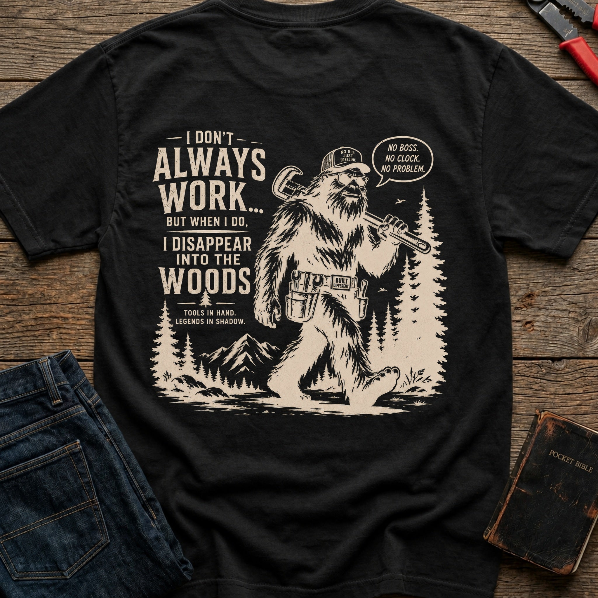 CrossGritOS|asset=86|template=4|color=Black|view=back|file=I-Don-t-Always-Work-But-When-I-Do-I-Disappear-Into-The-Woods-Bigfoot-T-Shirt-6a4d3c50d401cc3803061d65-printify-art-2-2_Black_back_template-4.jpg