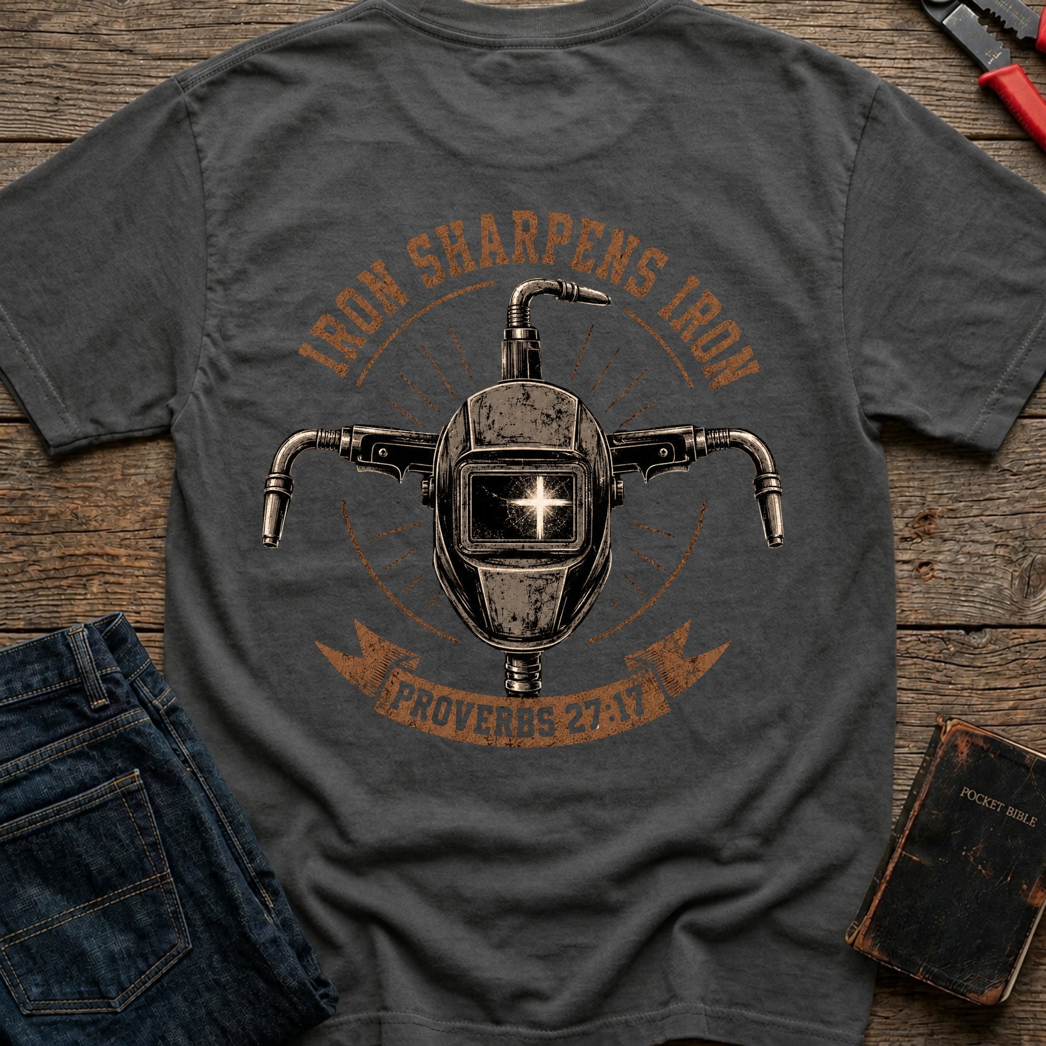 CrossGritOS|asset=74|template=1|color=Pepper|view=back|file=Iron-Sharpens-Iron-T-Shirt-6a4fe42450450ffbcc0a06fb-printify-art-1-2_Pepper_back_template-1.jpg