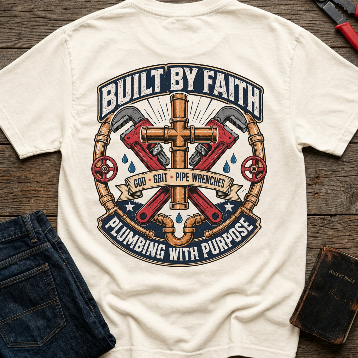 Pipe Wrenches T-Shirt